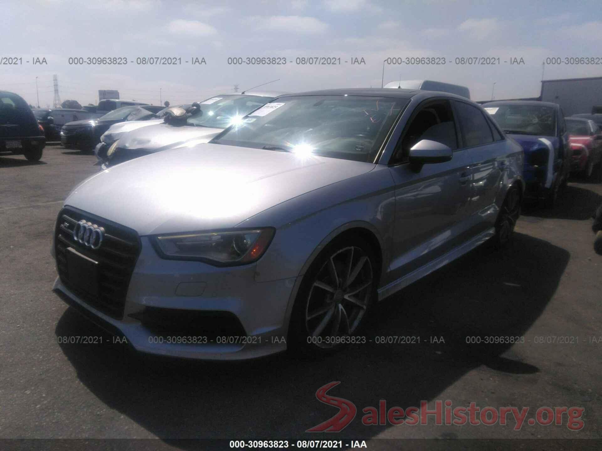 WAUB1GFF4G1007335 2016 AUDI S3