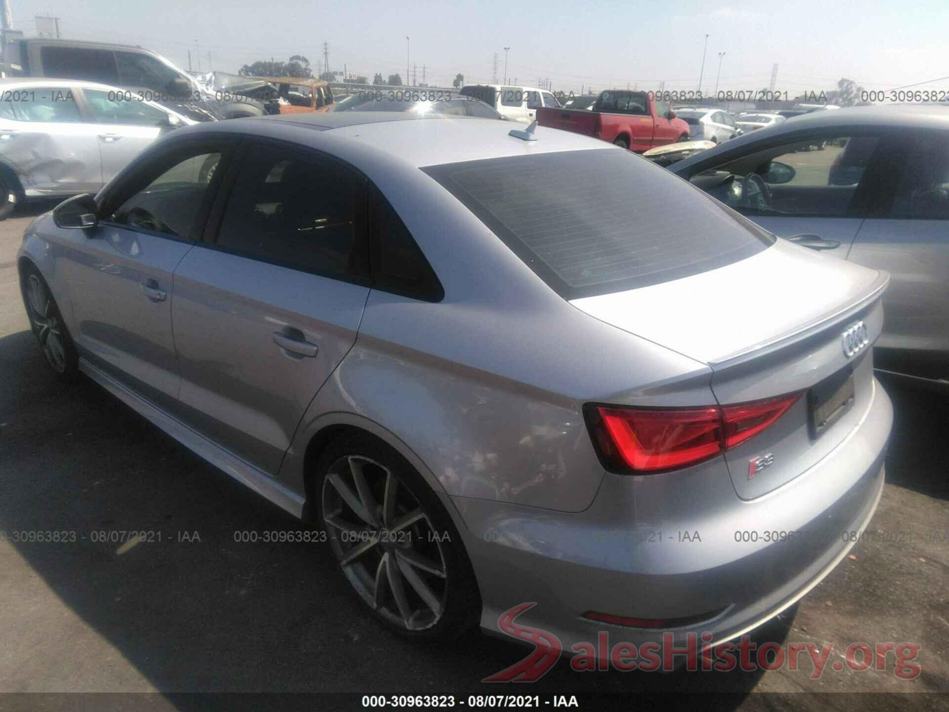 WAUB1GFF4G1007335 2016 AUDI S3