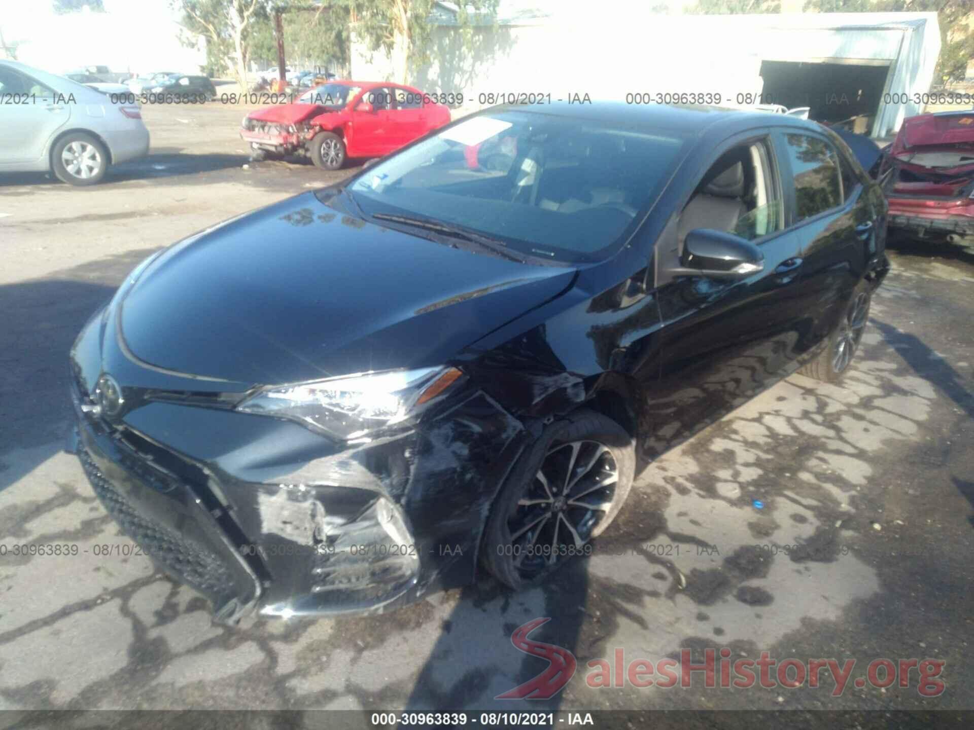 2T1BURHE7KC238020 2019 TOYOTA COROLLA