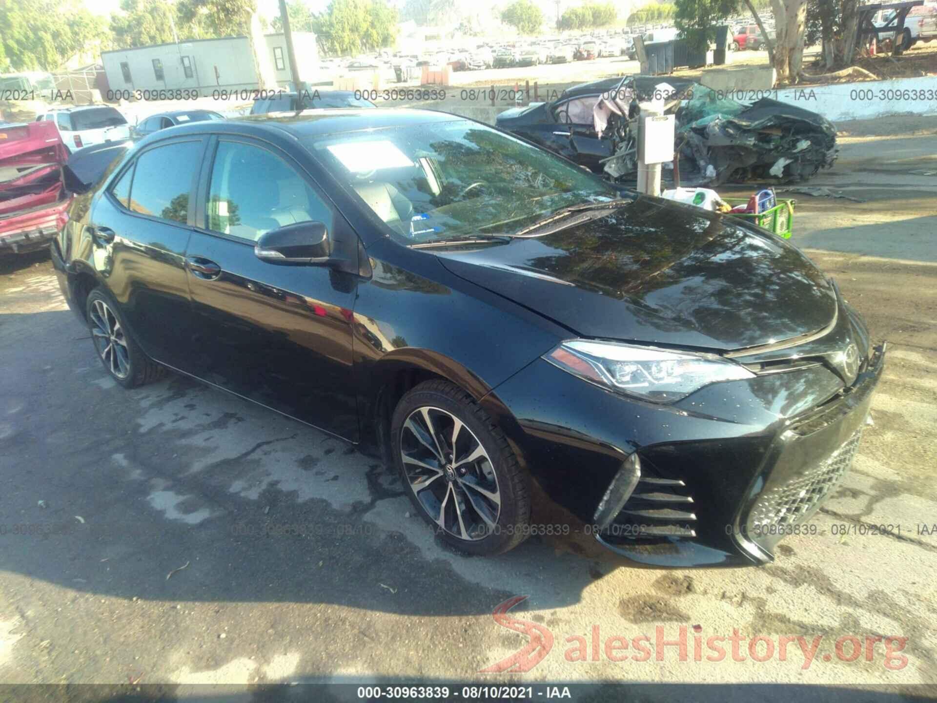 2T1BURHE7KC238020 2019 TOYOTA COROLLA