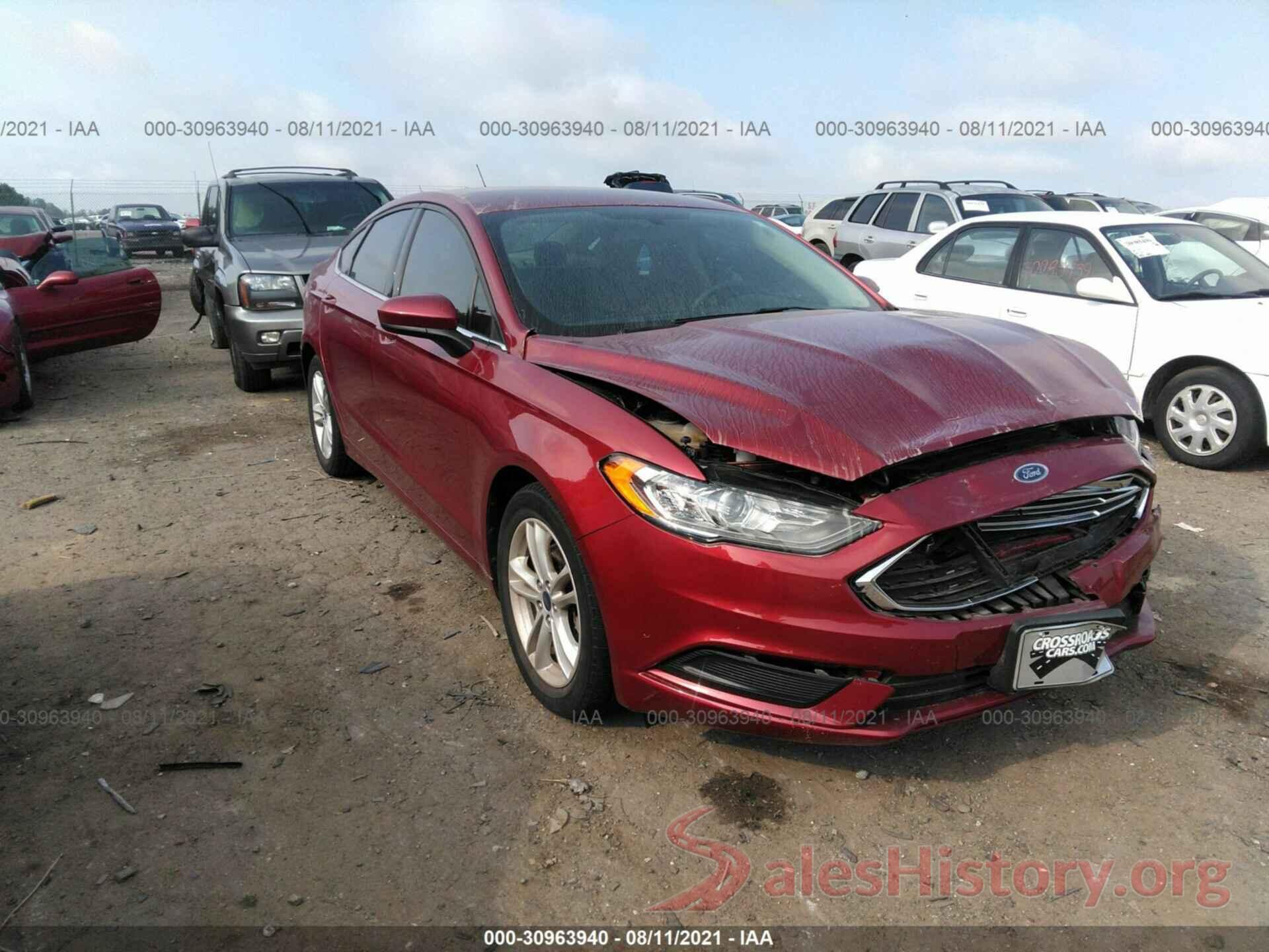 3FA6P0HD4JR255318 2018 FORD FUSION