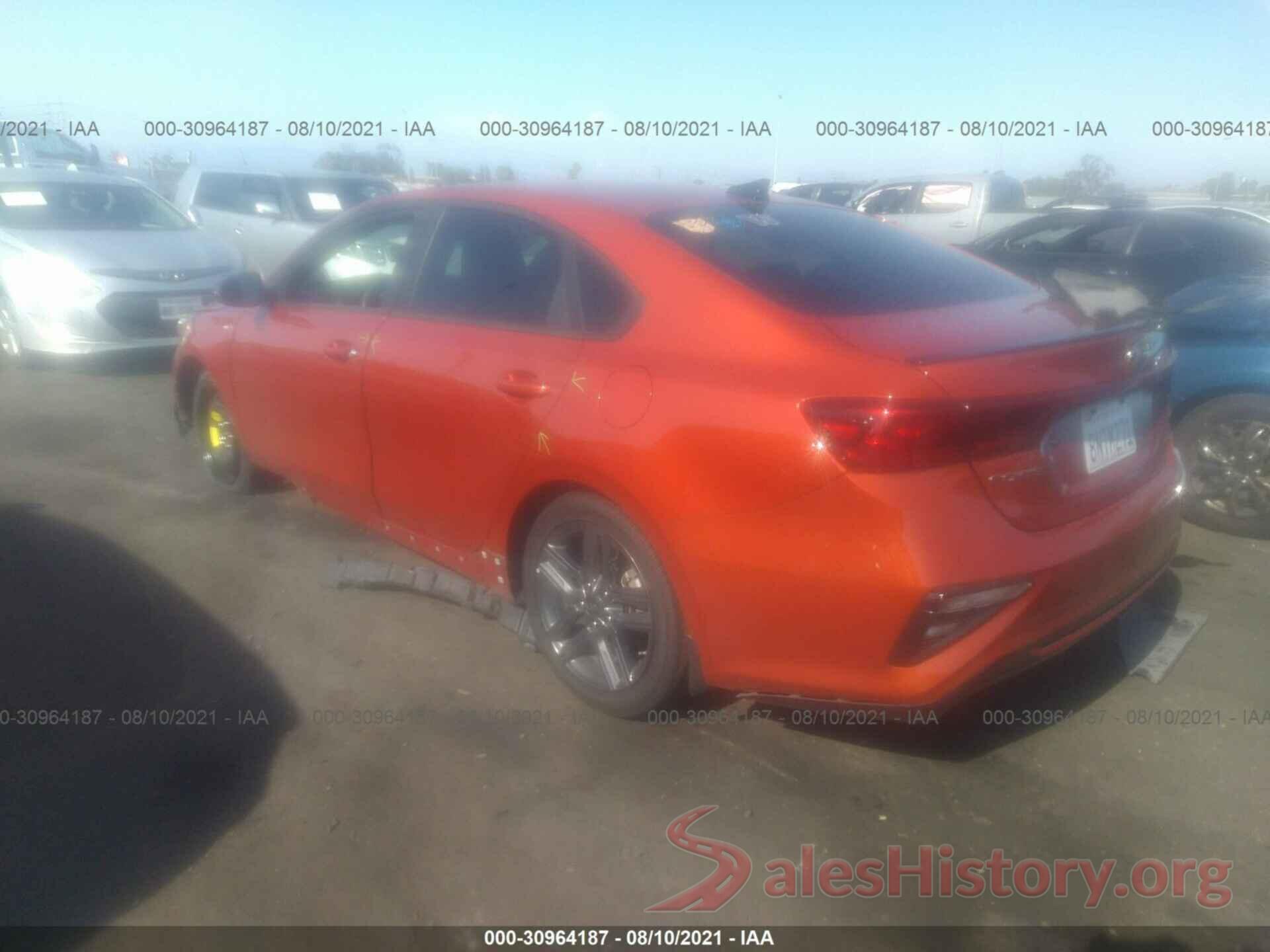 3KPF34AD2LE206569 2020 KIA FORTE