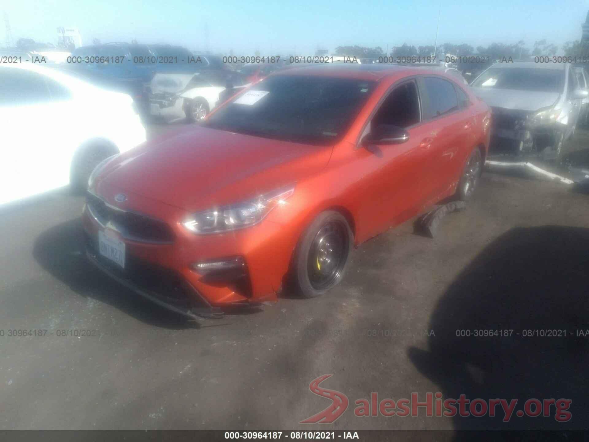 3KPF34AD2LE206569 2020 KIA FORTE