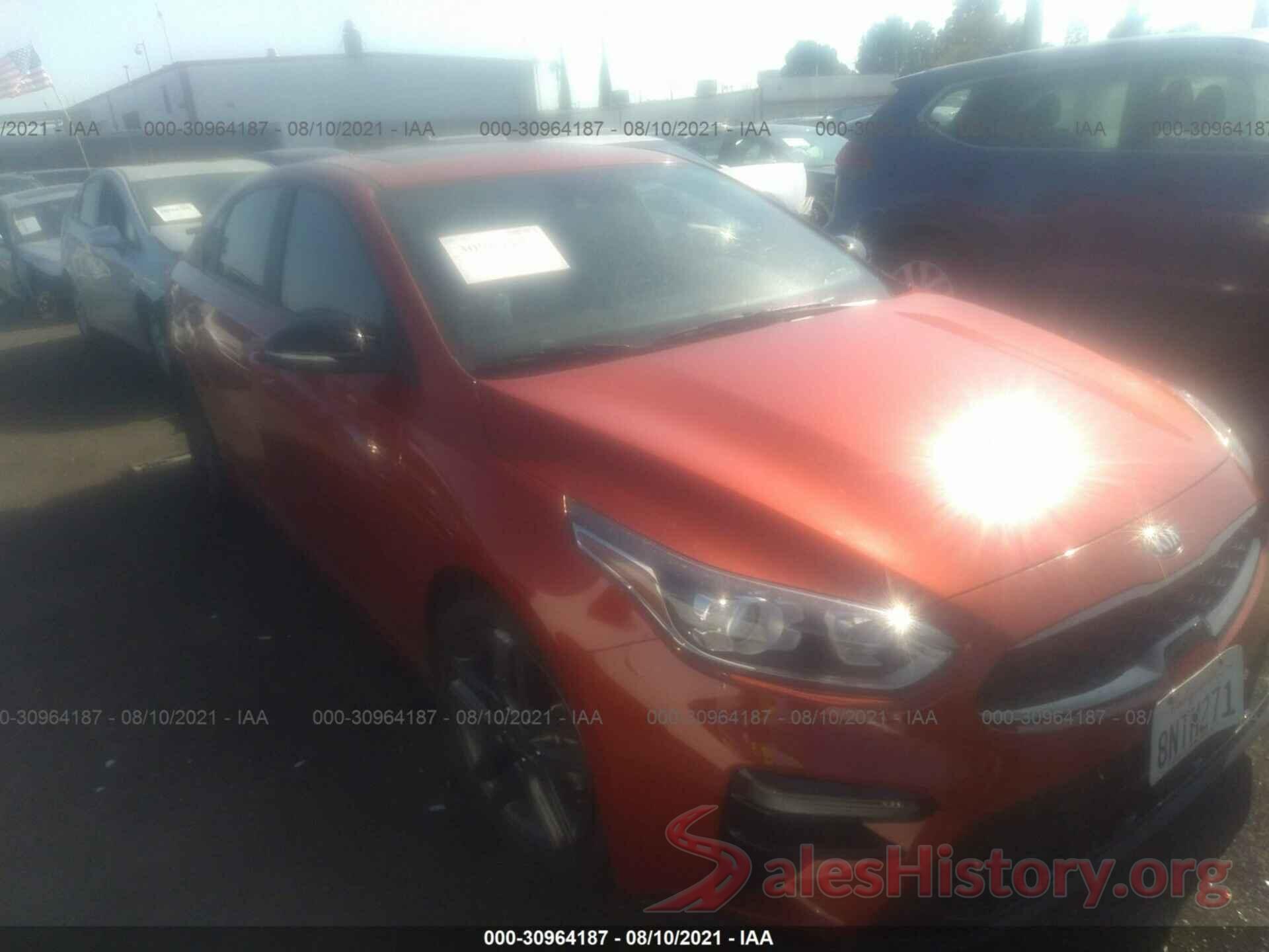 3KPF34AD2LE206569 2020 KIA FORTE