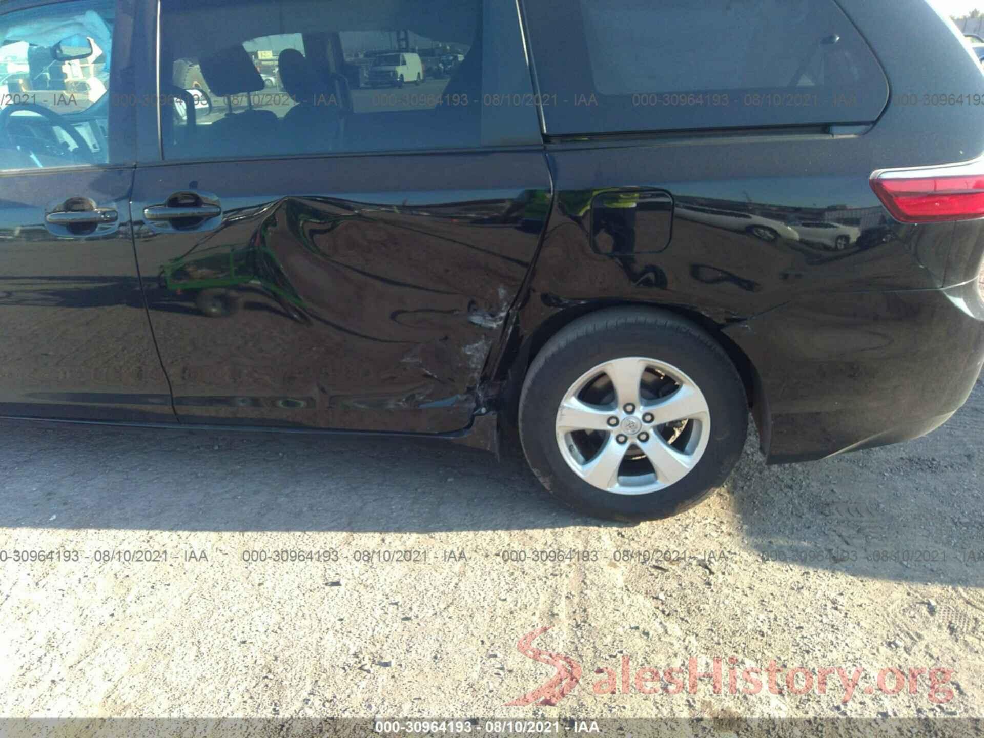 5TDKK3DC3GS725320 2016 TOYOTA SIENNA