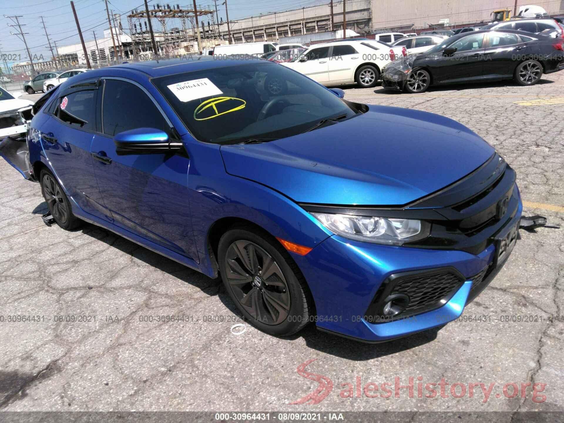 SHHFK7H51HU427101 2017 HONDA CIVIC HATCHBACK