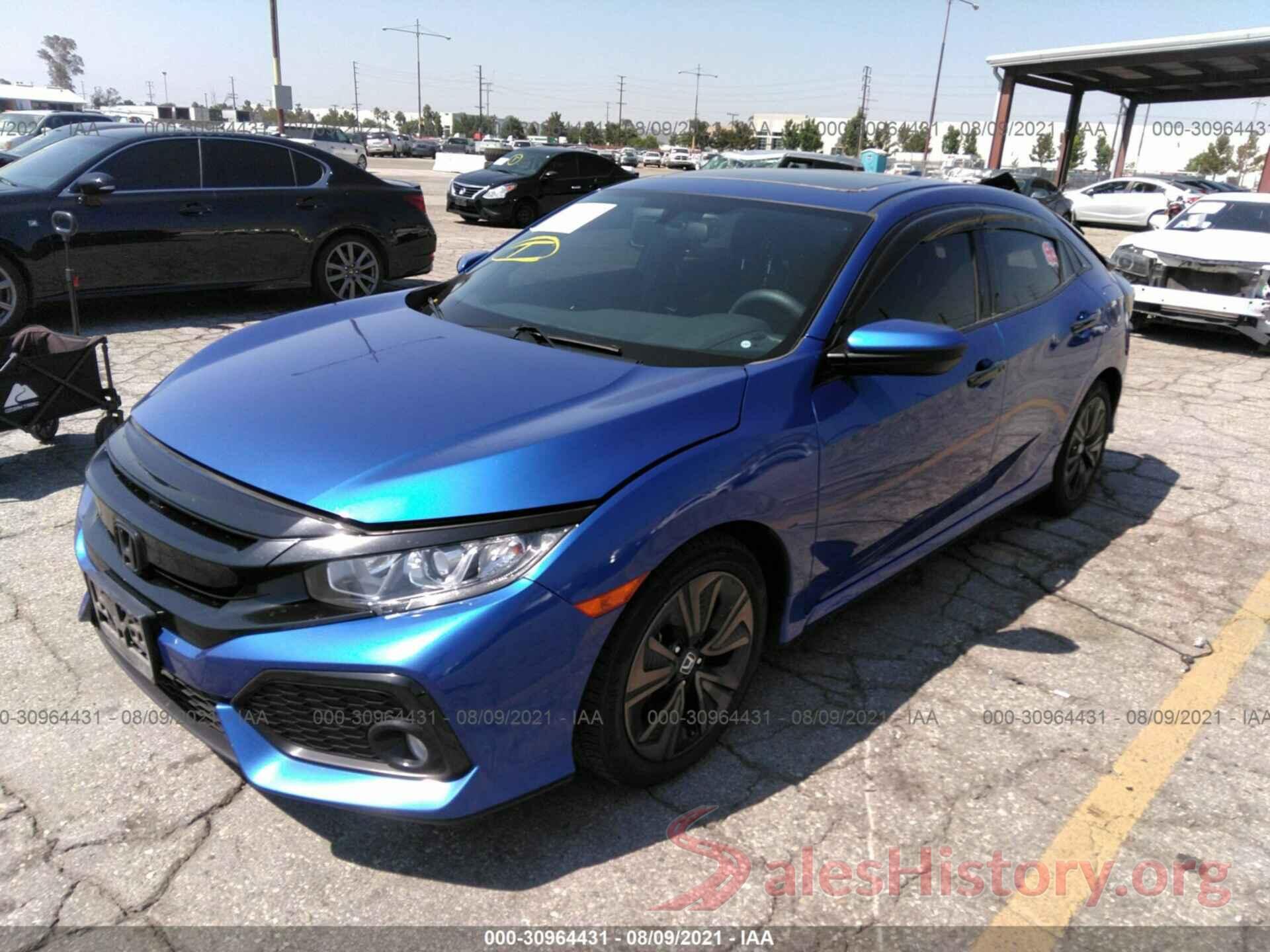 SHHFK7H51HU427101 2017 HONDA CIVIC HATCHBACK