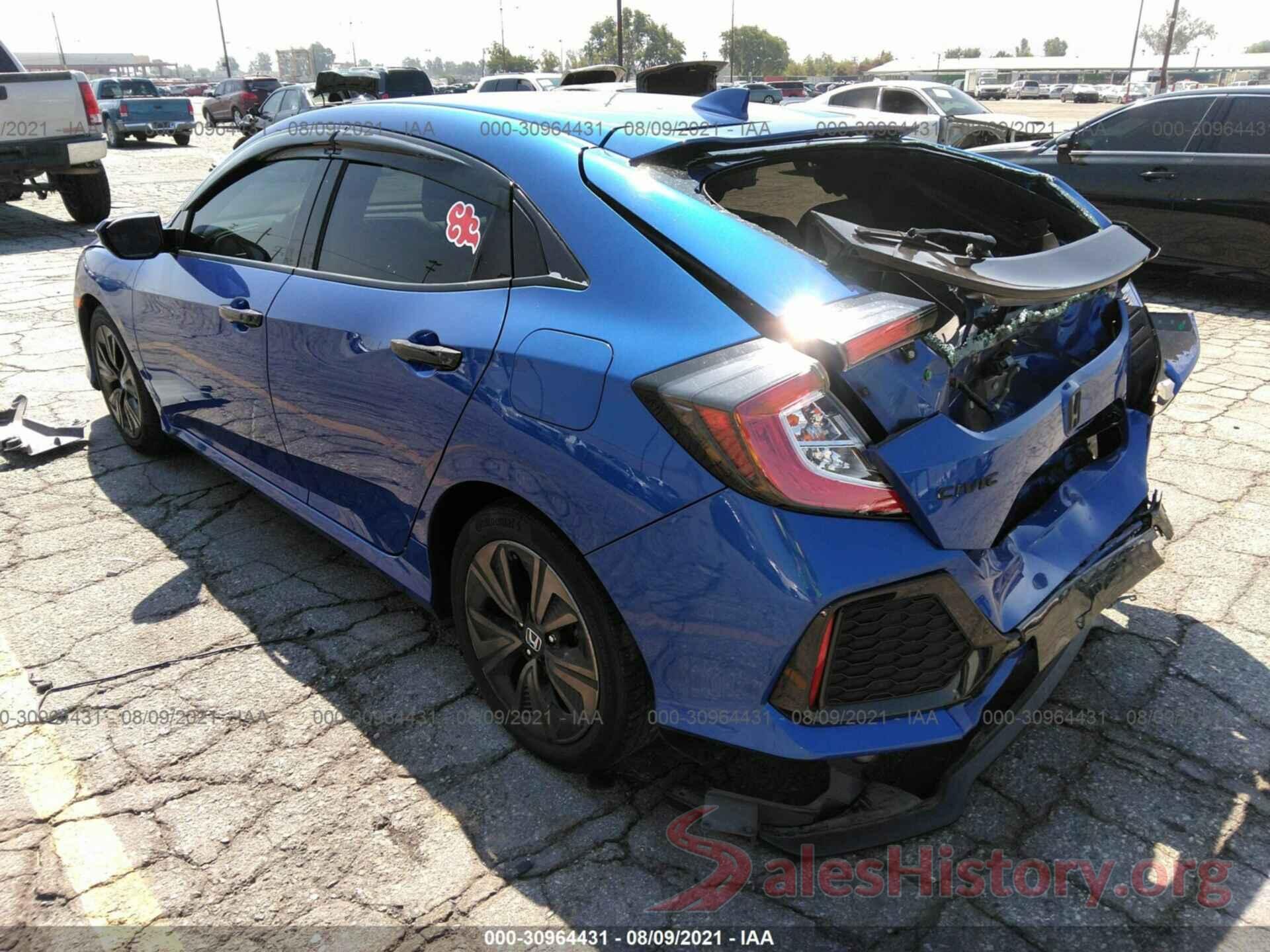 SHHFK7H51HU427101 2017 HONDA CIVIC HATCHBACK