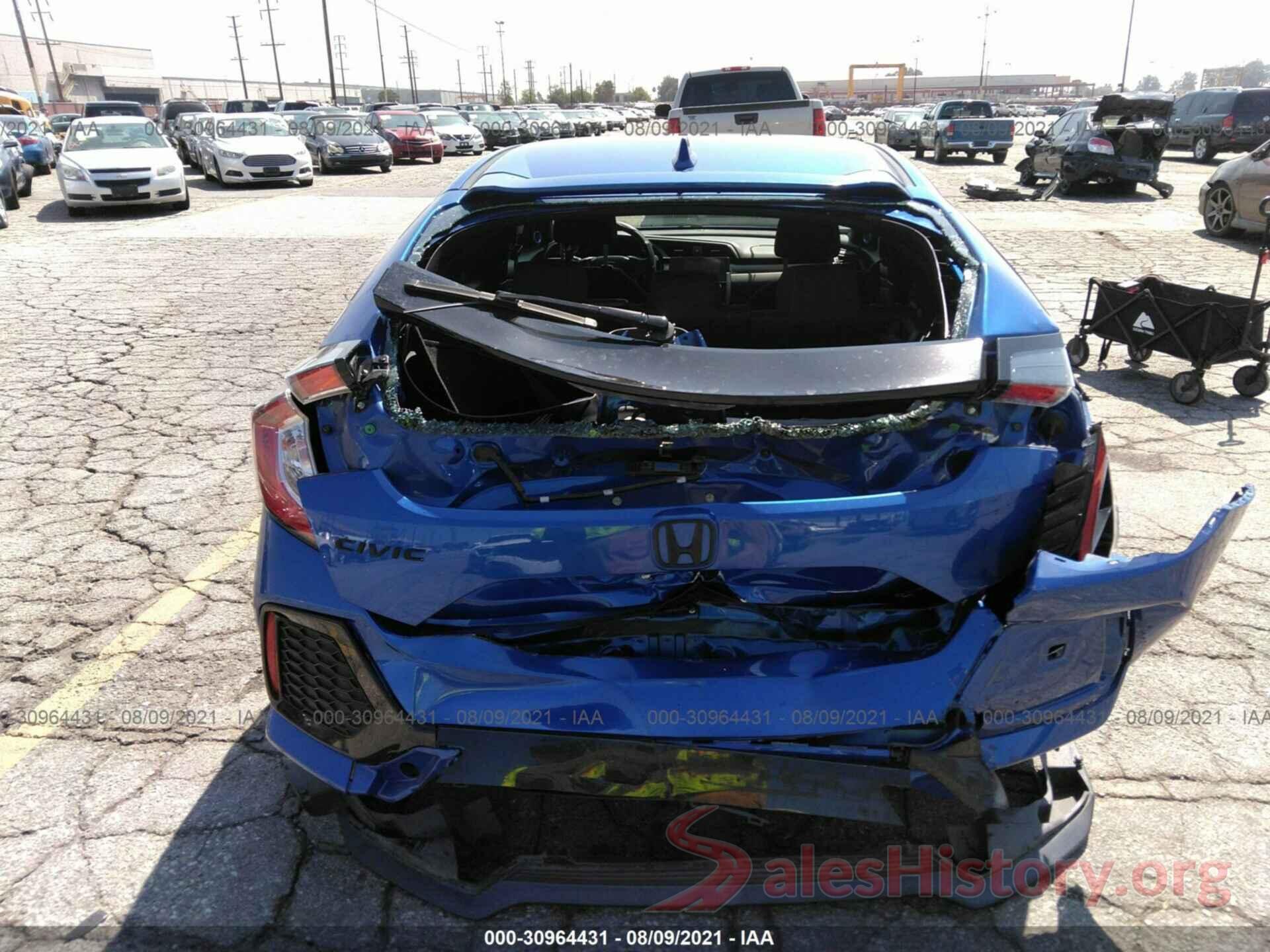 SHHFK7H51HU427101 2017 HONDA CIVIC HATCHBACK