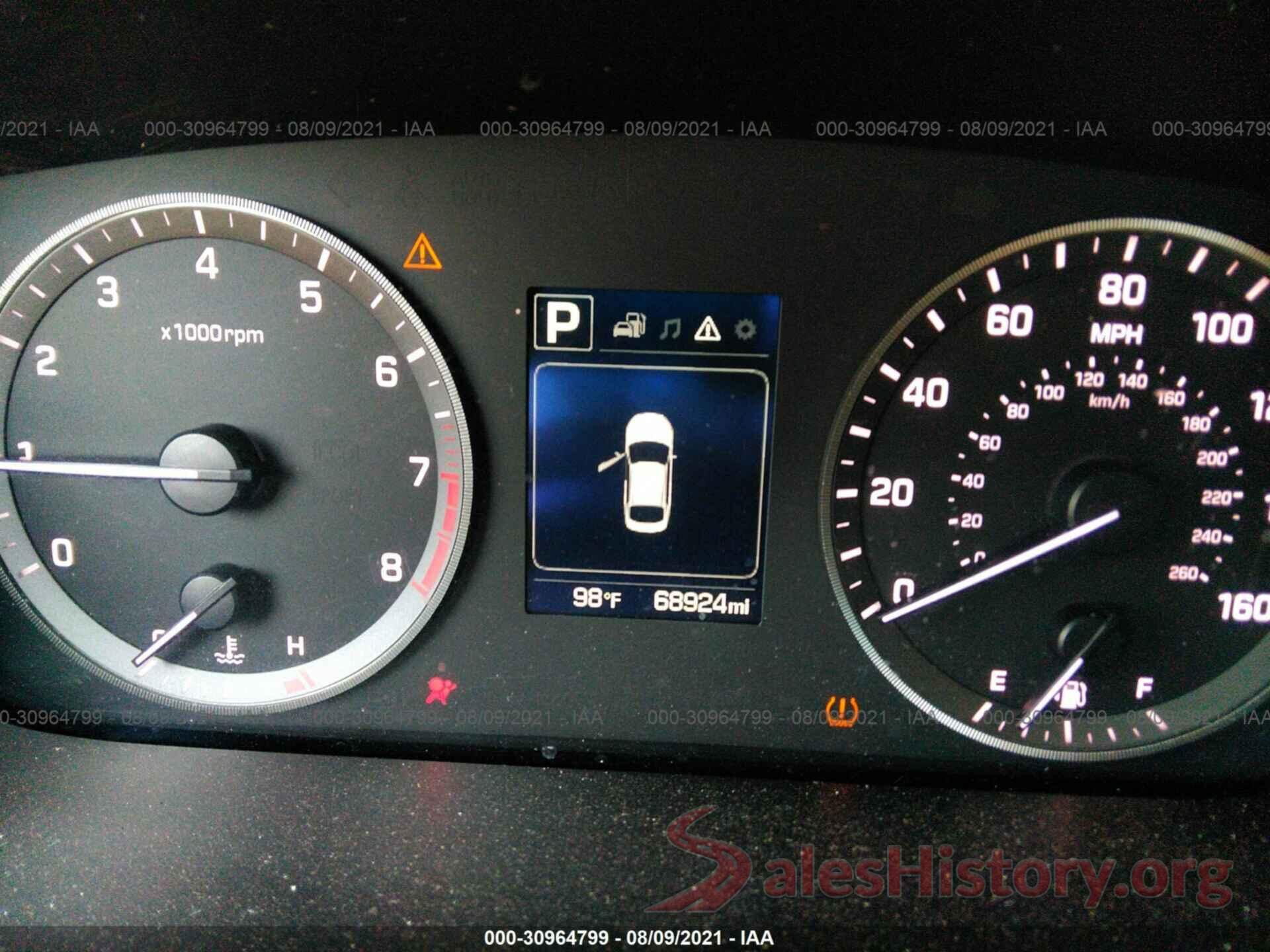 5NPE24AFXHH480007 2017 HYUNDAI SONATA