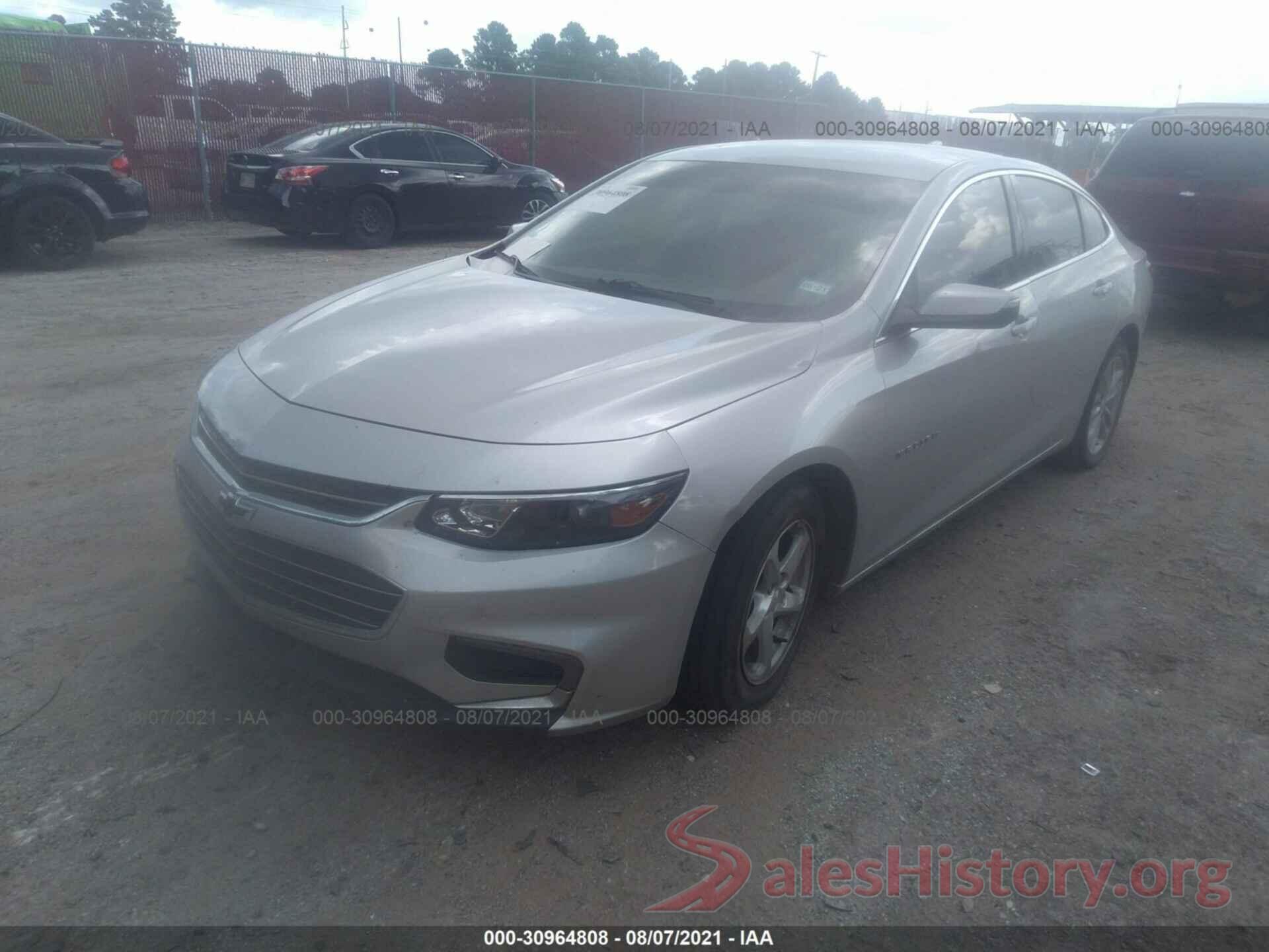 1G1ZE5STXHF177167 2017 CHEVROLET MALIBU