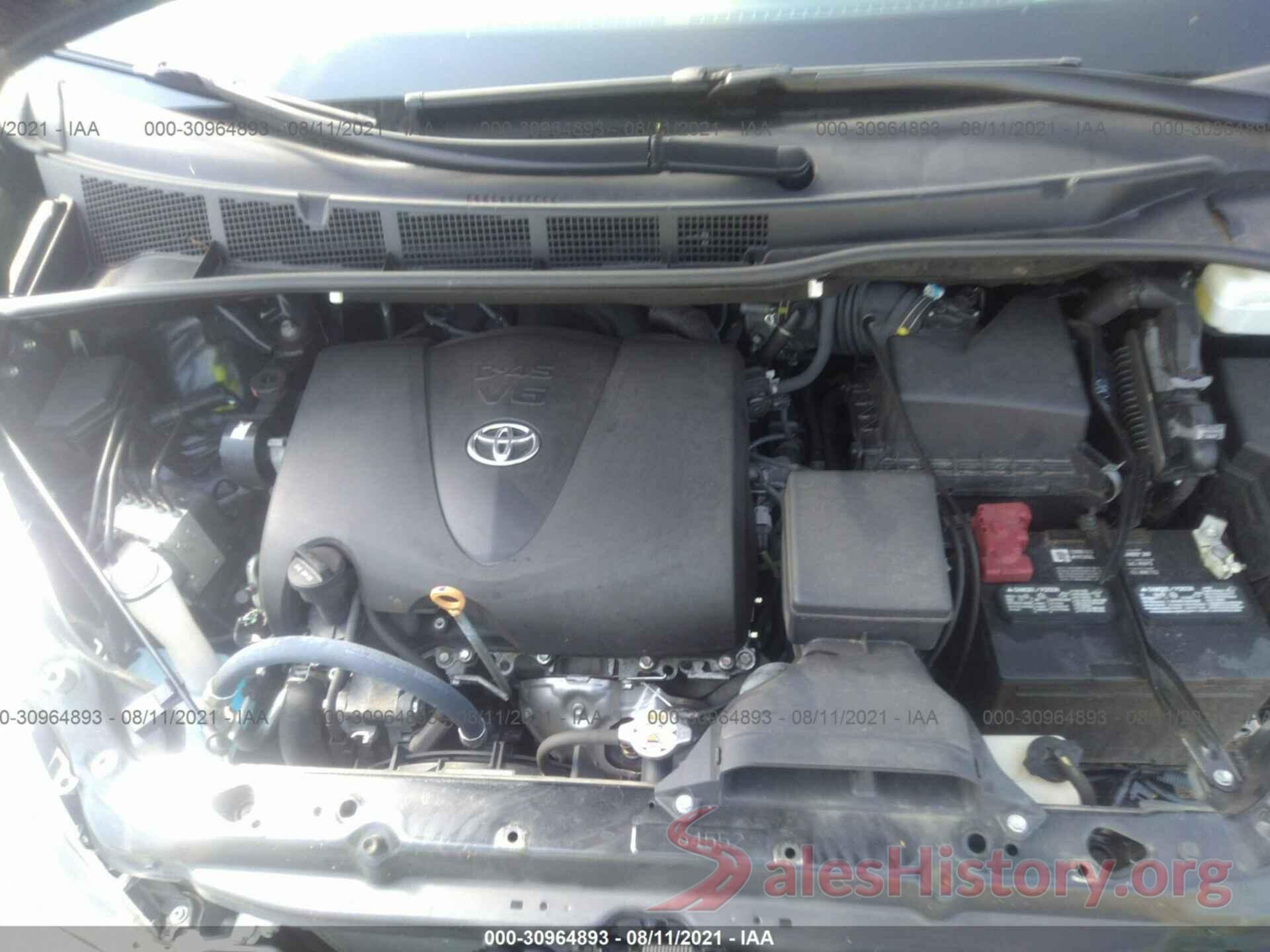 5TDKZ3DC2LS068872 2020 TOYOTA SIENNA