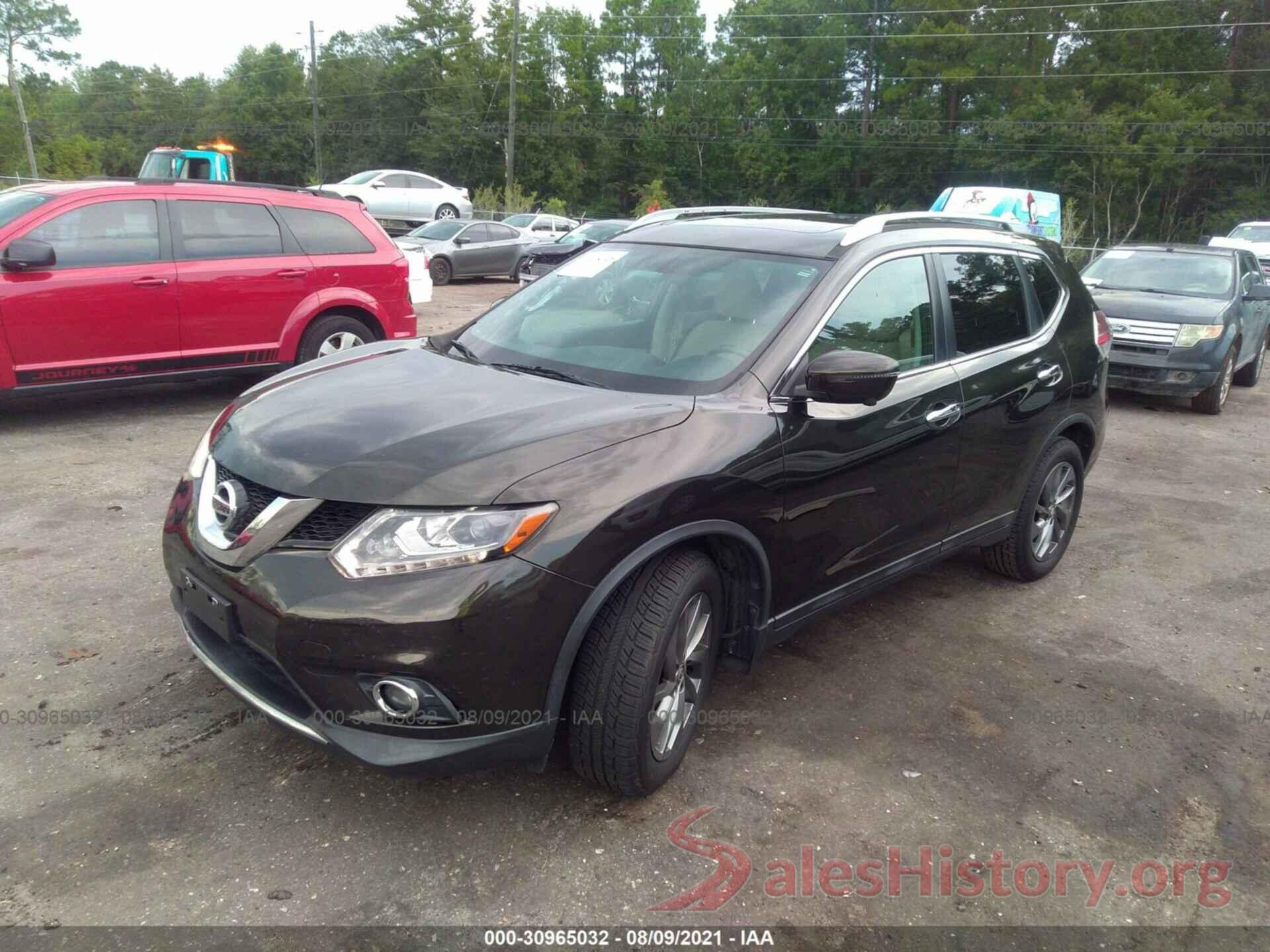 5N1AT2MT1GC740351 2016 NISSAN ROGUE