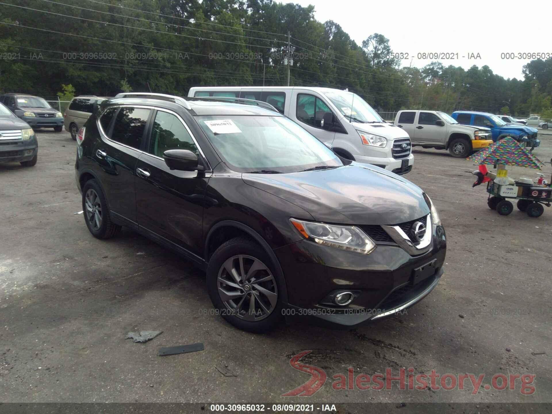 5N1AT2MT1GC740351 2016 NISSAN ROGUE