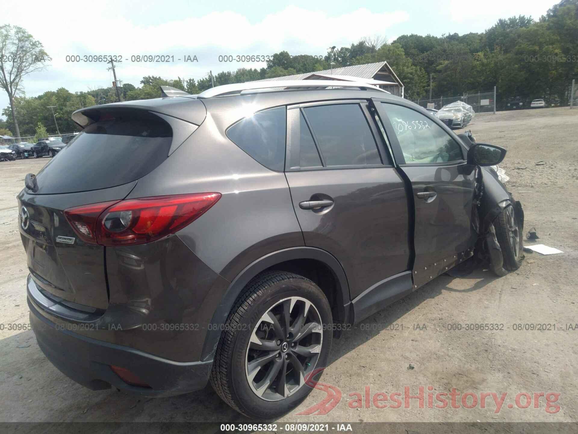 JM3KE4DYXG0607509 2016 MAZDA CX-5