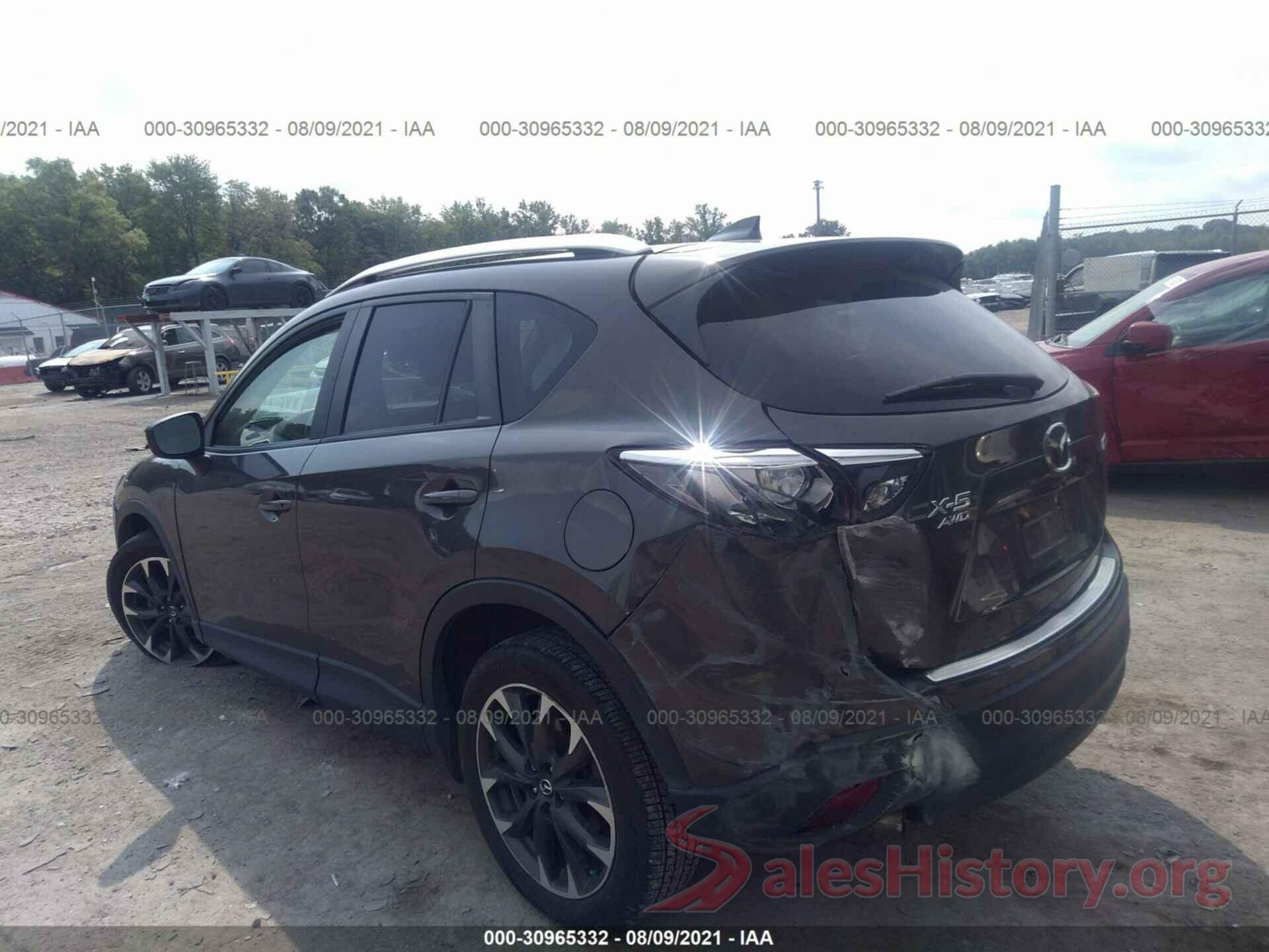 JM3KE4DYXG0607509 2016 MAZDA CX-5