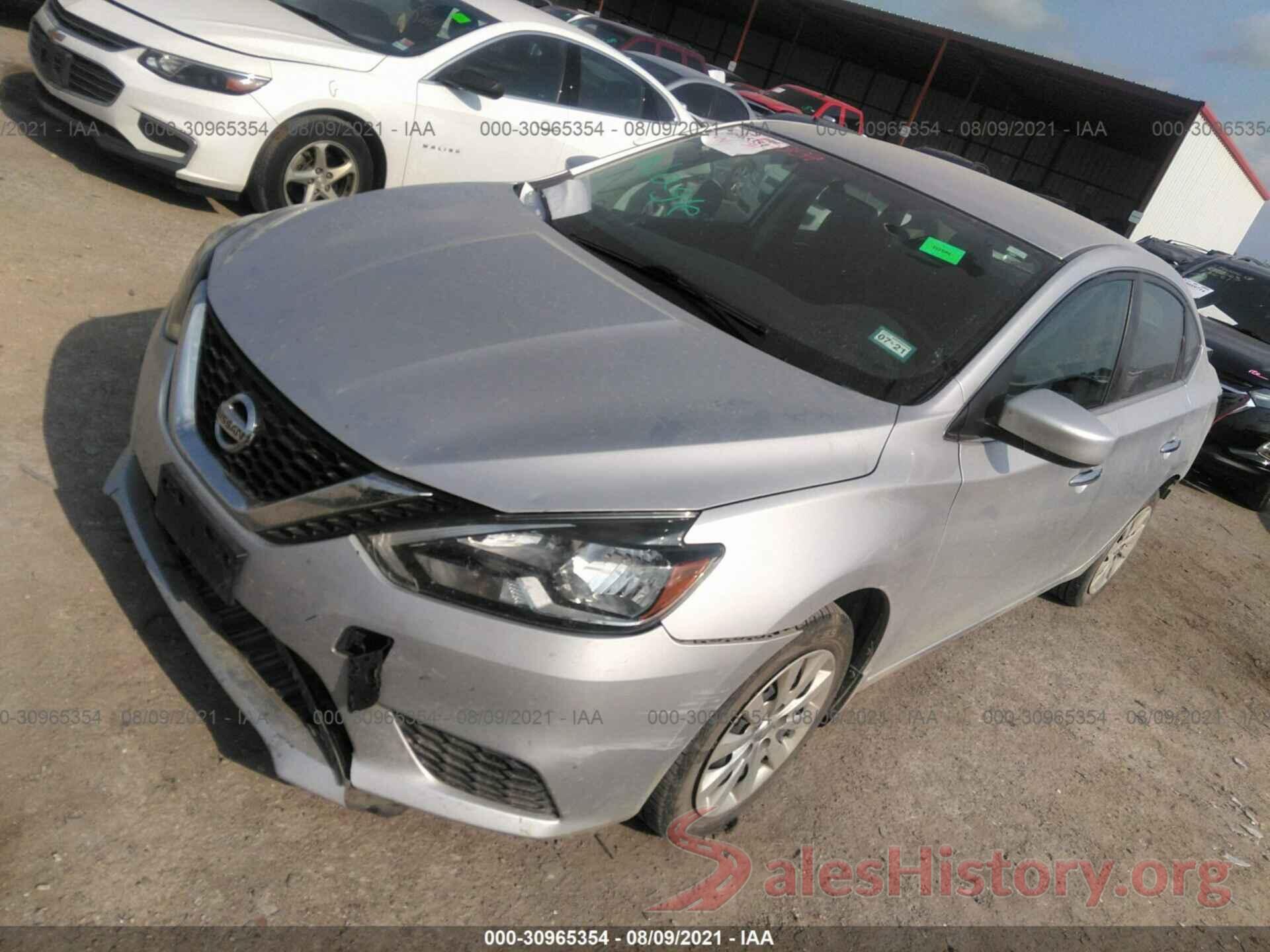 3N1AB7AP6HL639410 2017 NISSAN SENTRA