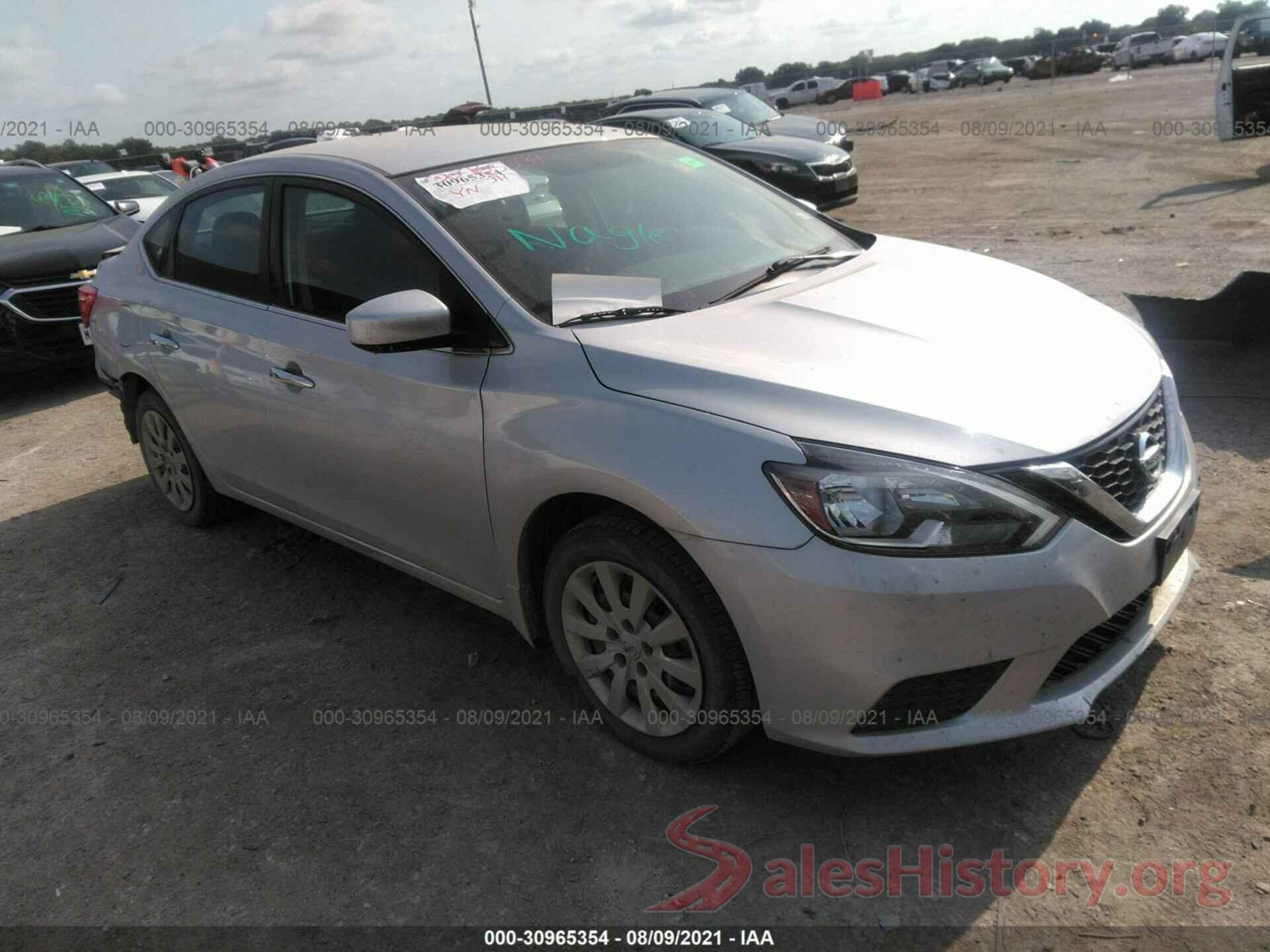 3N1AB7AP6HL639410 2017 NISSAN SENTRA