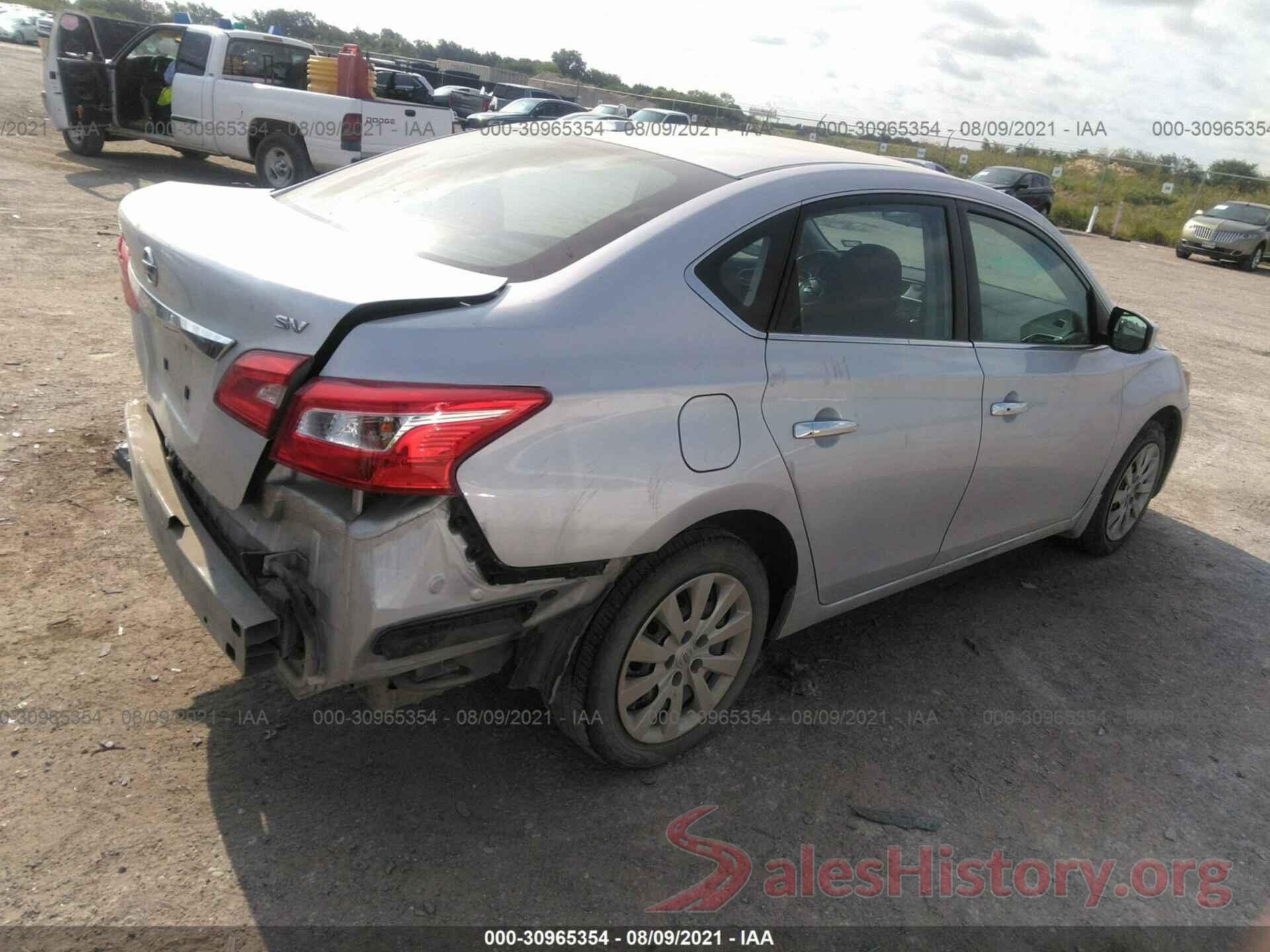 3N1AB7AP6HL639410 2017 NISSAN SENTRA