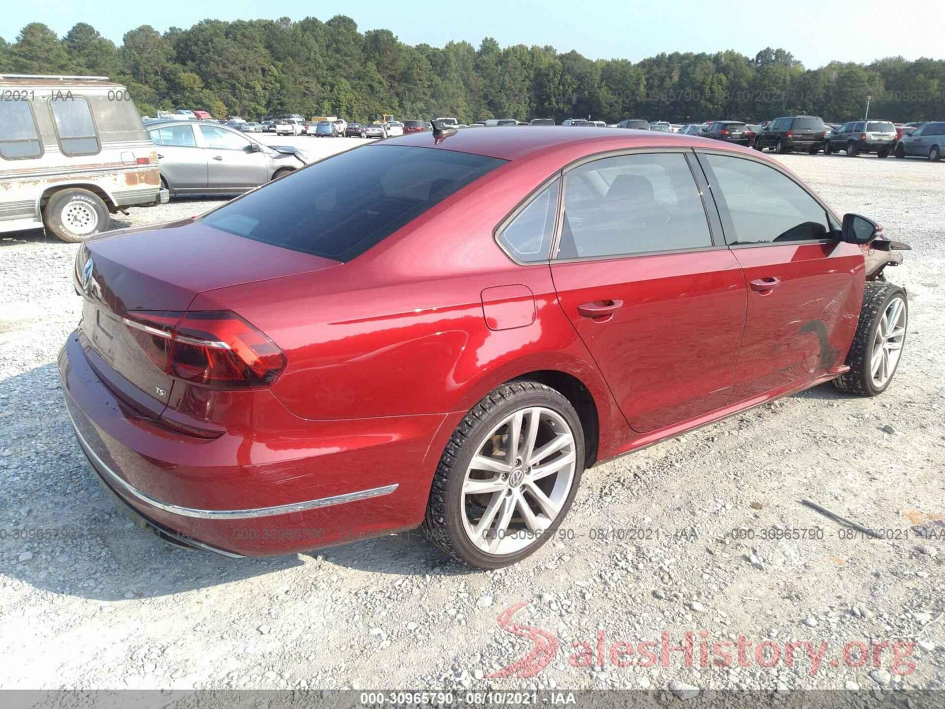 1VWAA7A33JC031761 2018 VOLKSWAGEN PASSAT