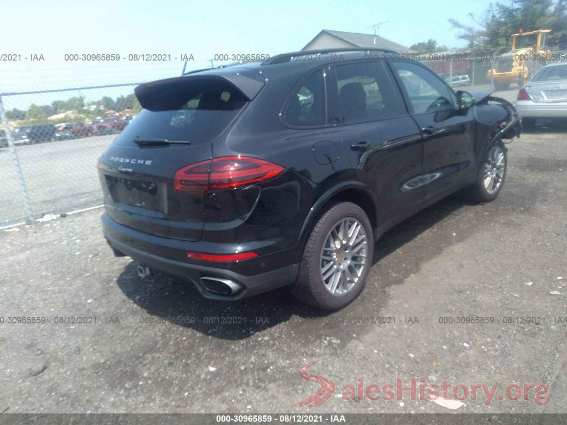 WP1AA2A23JKA02746 2018 PORSCHE CAYENNE