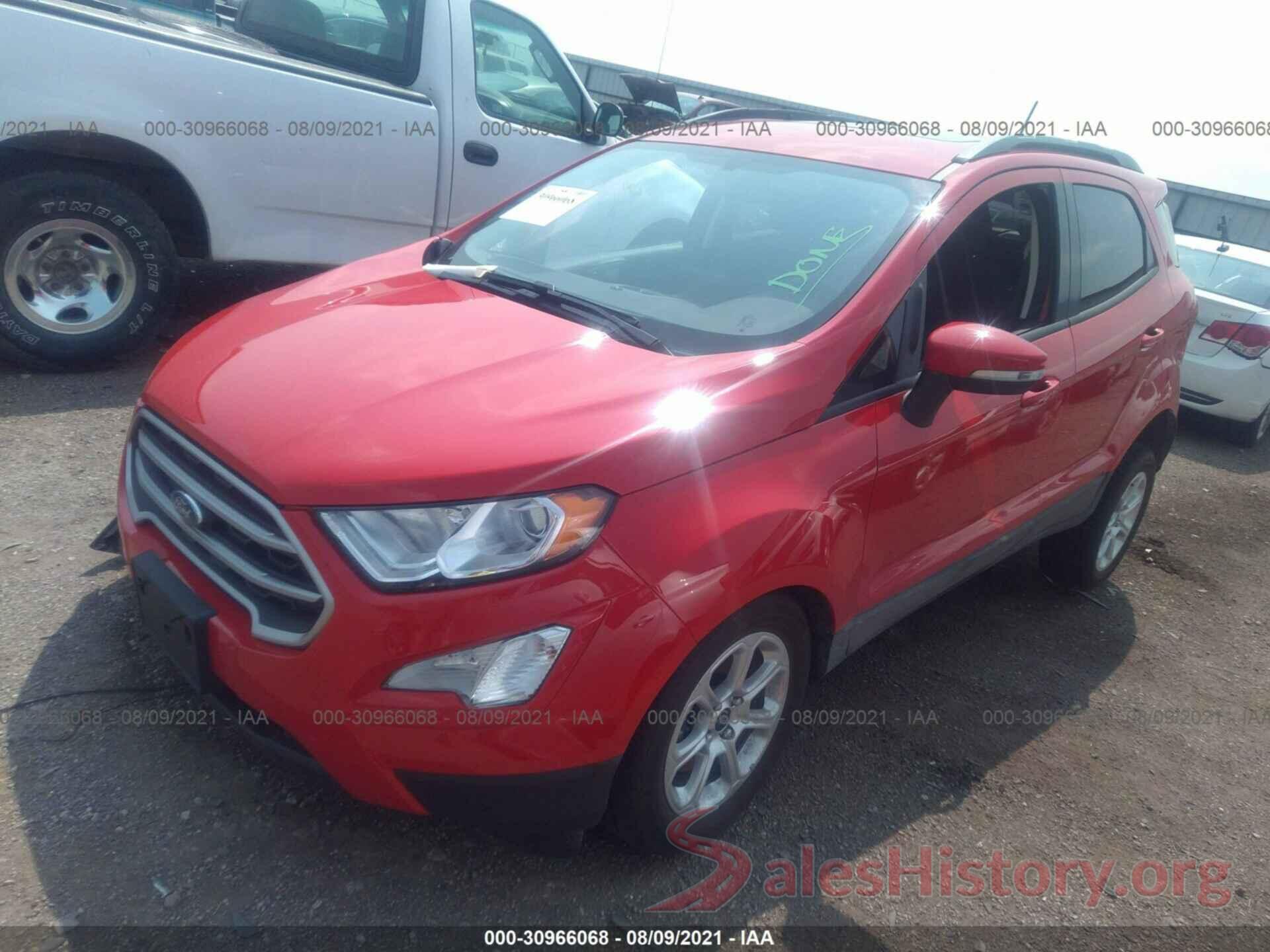 MAJ6S3GLXLC388515 2020 FORD ECOSPORT