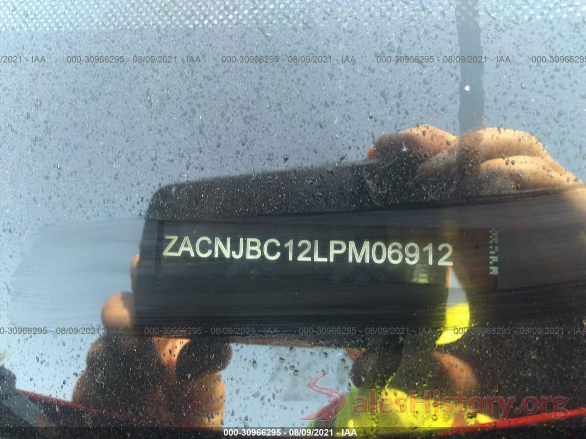 ZACNJBC12LPM06912 2020 JEEP RENEGADE