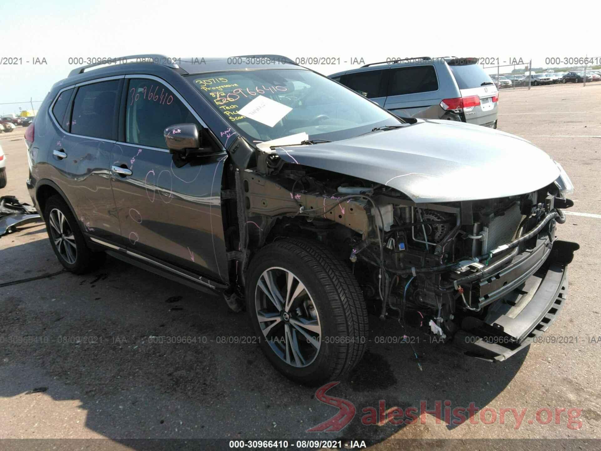 5N1AT2MV3HC889007 2017 NISSAN ROGUE