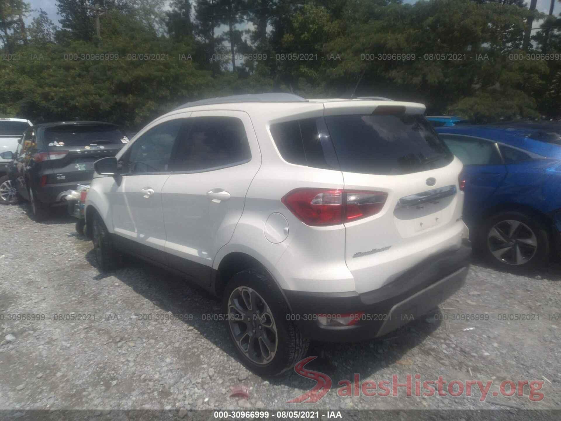 MAJ6S3KL0MC411714 2021 FORD ECOSPORT