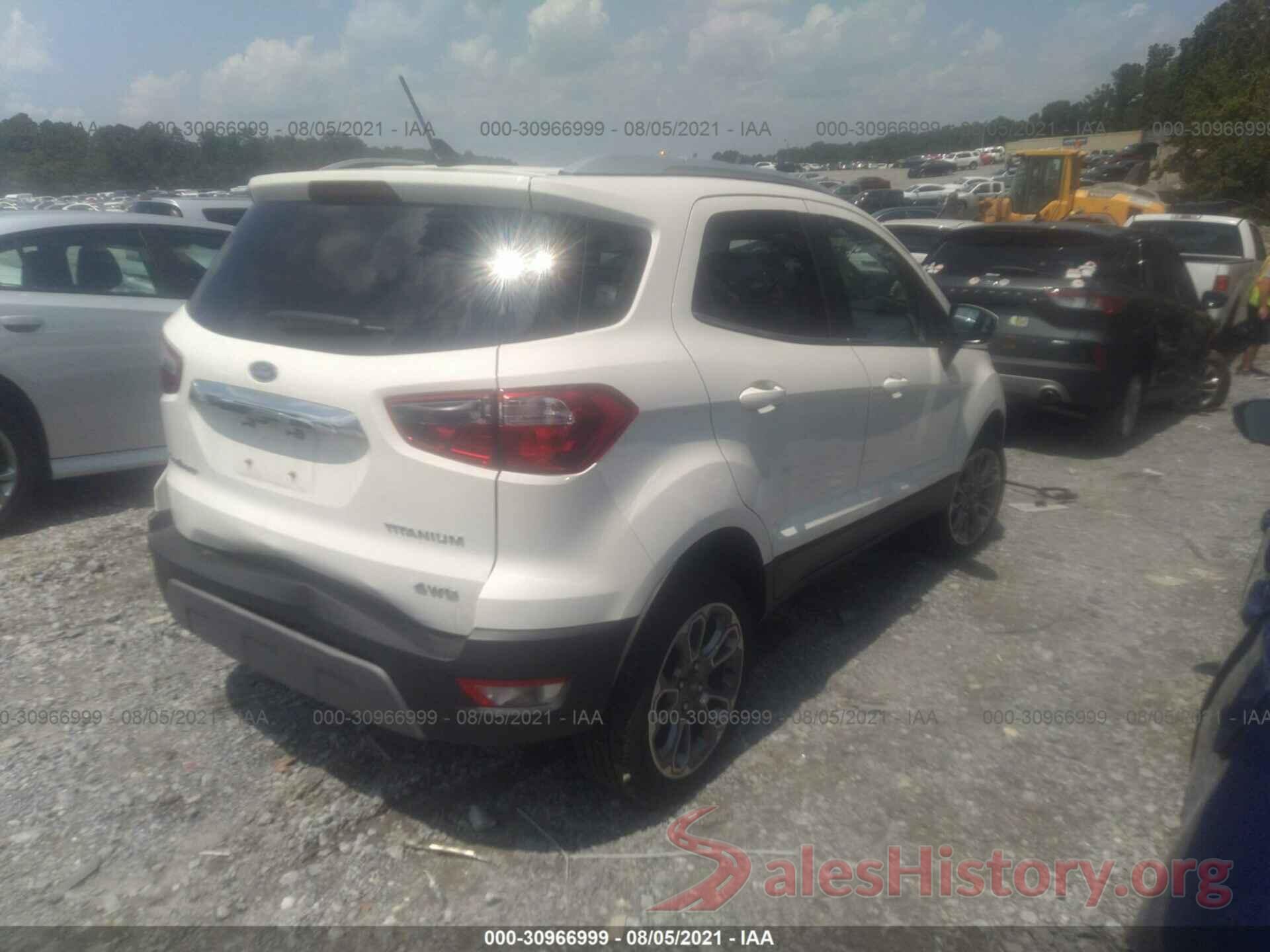 MAJ6S3KL0MC411714 2021 FORD ECOSPORT