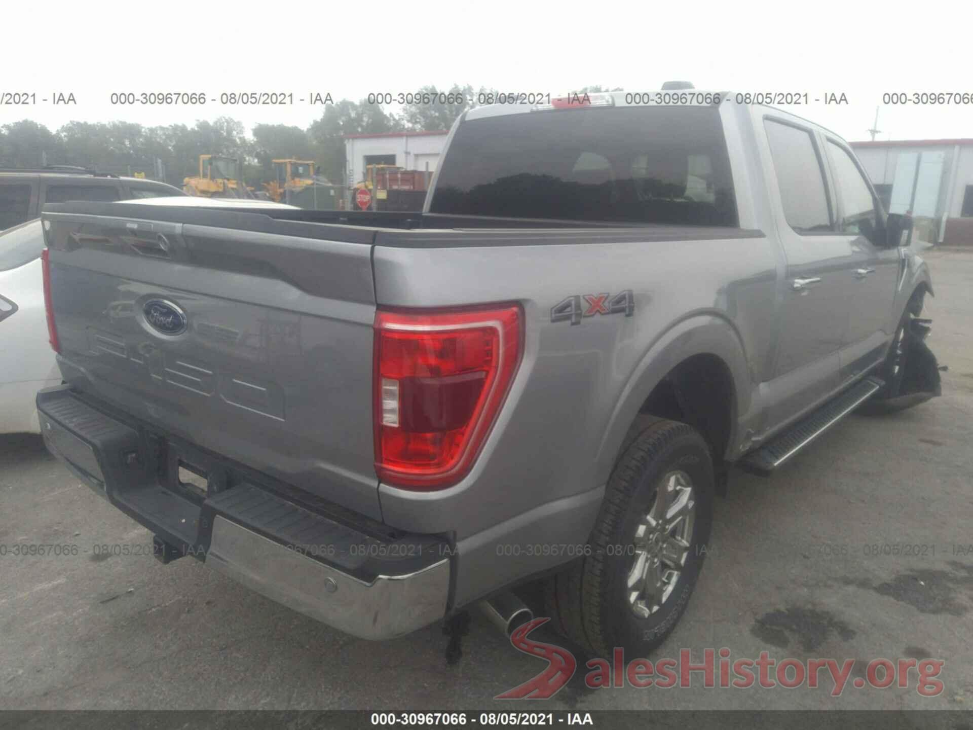 1FTFW1E57MKD61495 2021 FORD F-150