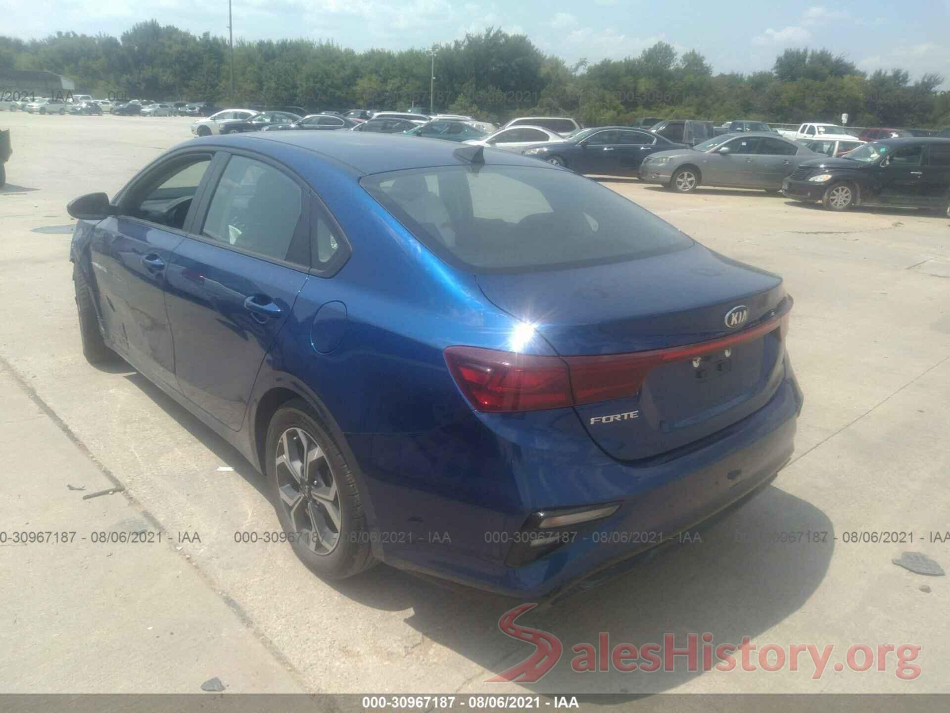 3KPF24AD2LE170630 2020 KIA FORTE