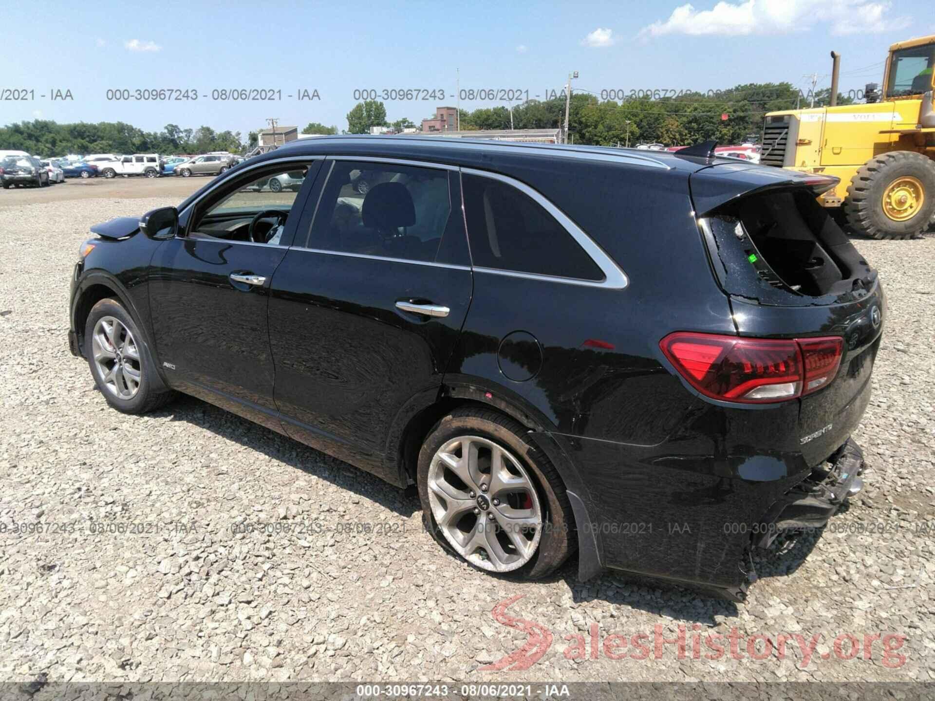 5XYPKDA57KG443432 2019 KIA SORENTO