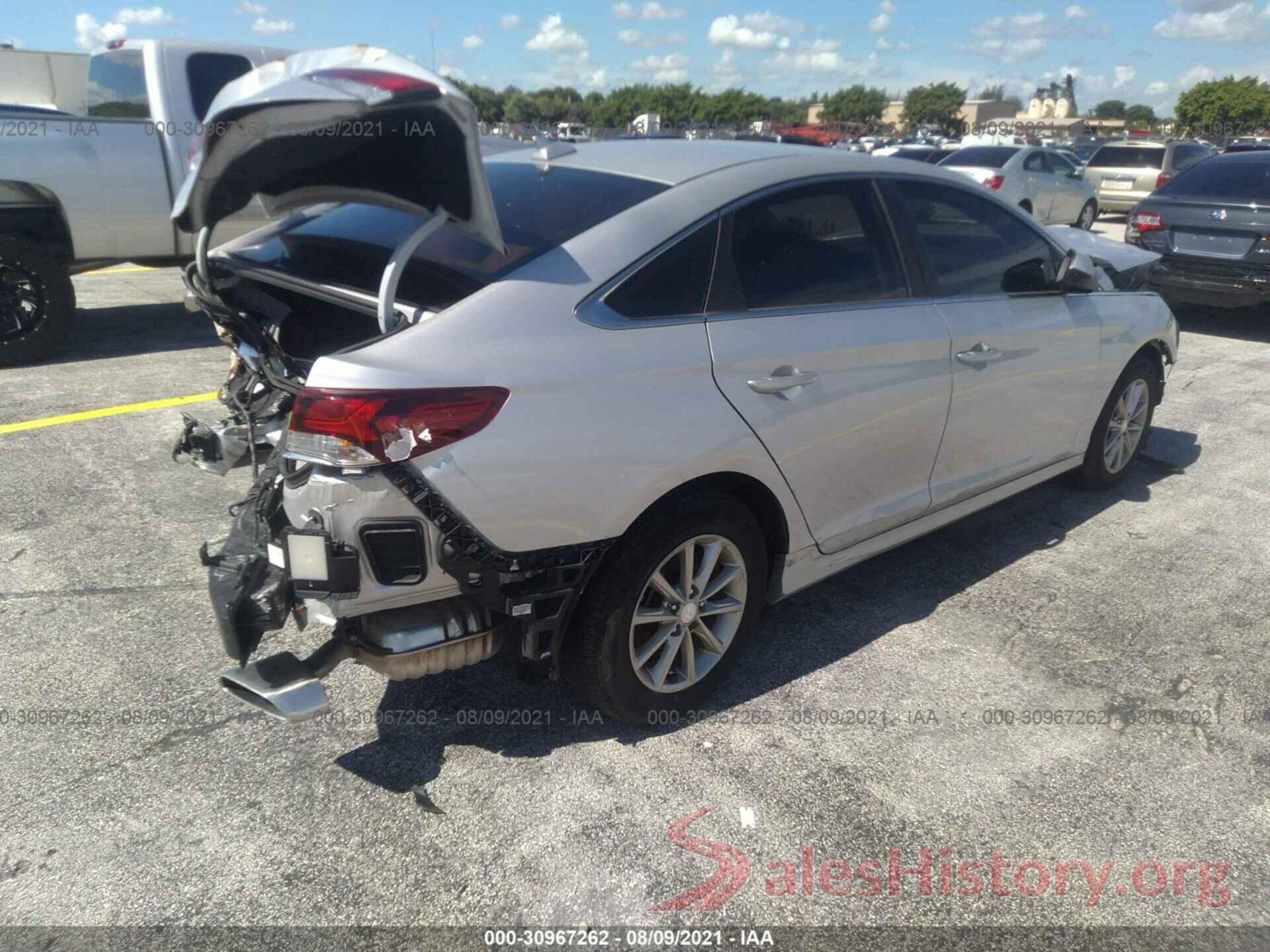 5NPE24AF4KH768547 2019 HYUNDAI SONATA