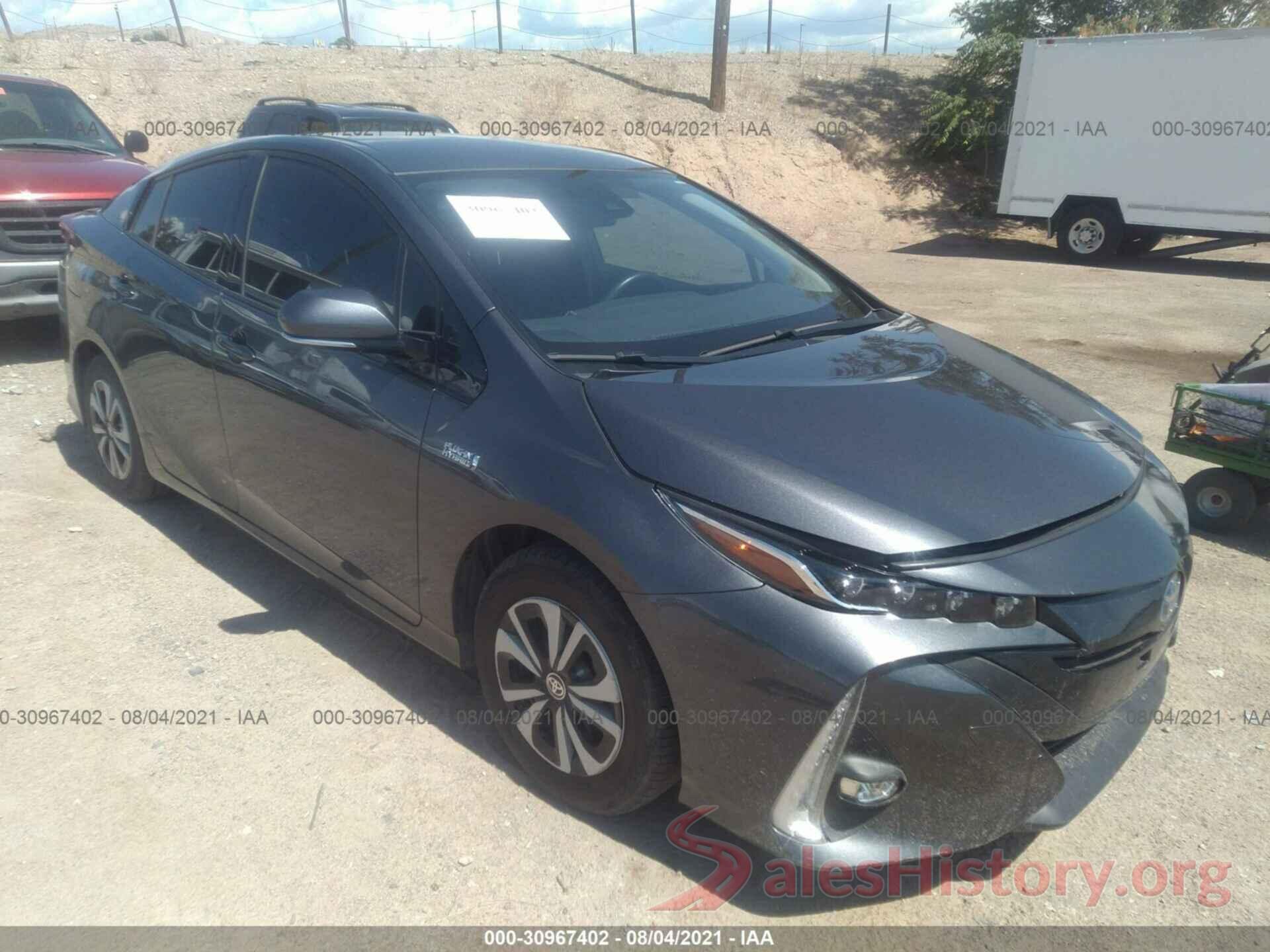 JTDKARFP1L3136915 2020 TOYOTA PRIUS PRIME