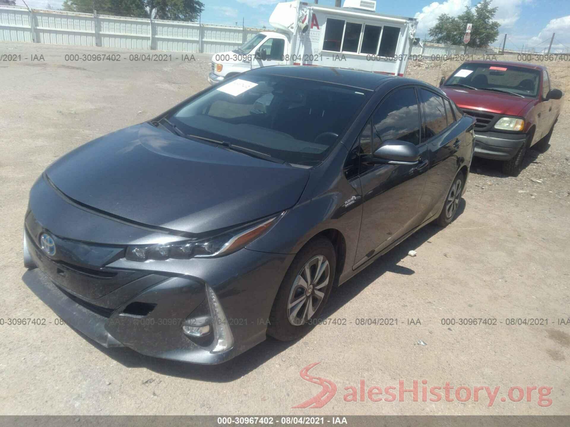 JTDKARFP1L3136915 2020 TOYOTA PRIUS PRIME