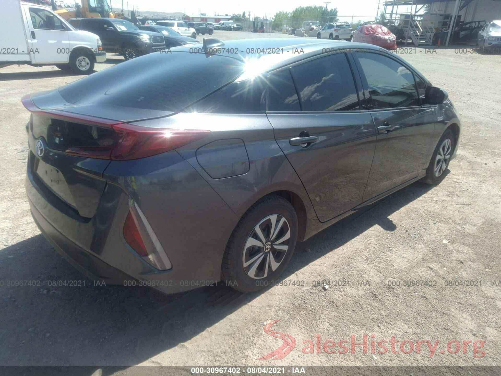 JTDKARFP1L3136915 2020 TOYOTA PRIUS PRIME