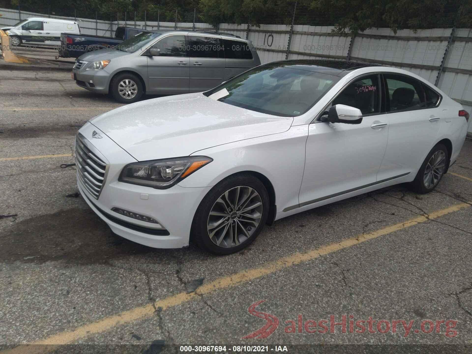 KMHGN4JEXGU143960 2016 HYUNDAI GENESIS