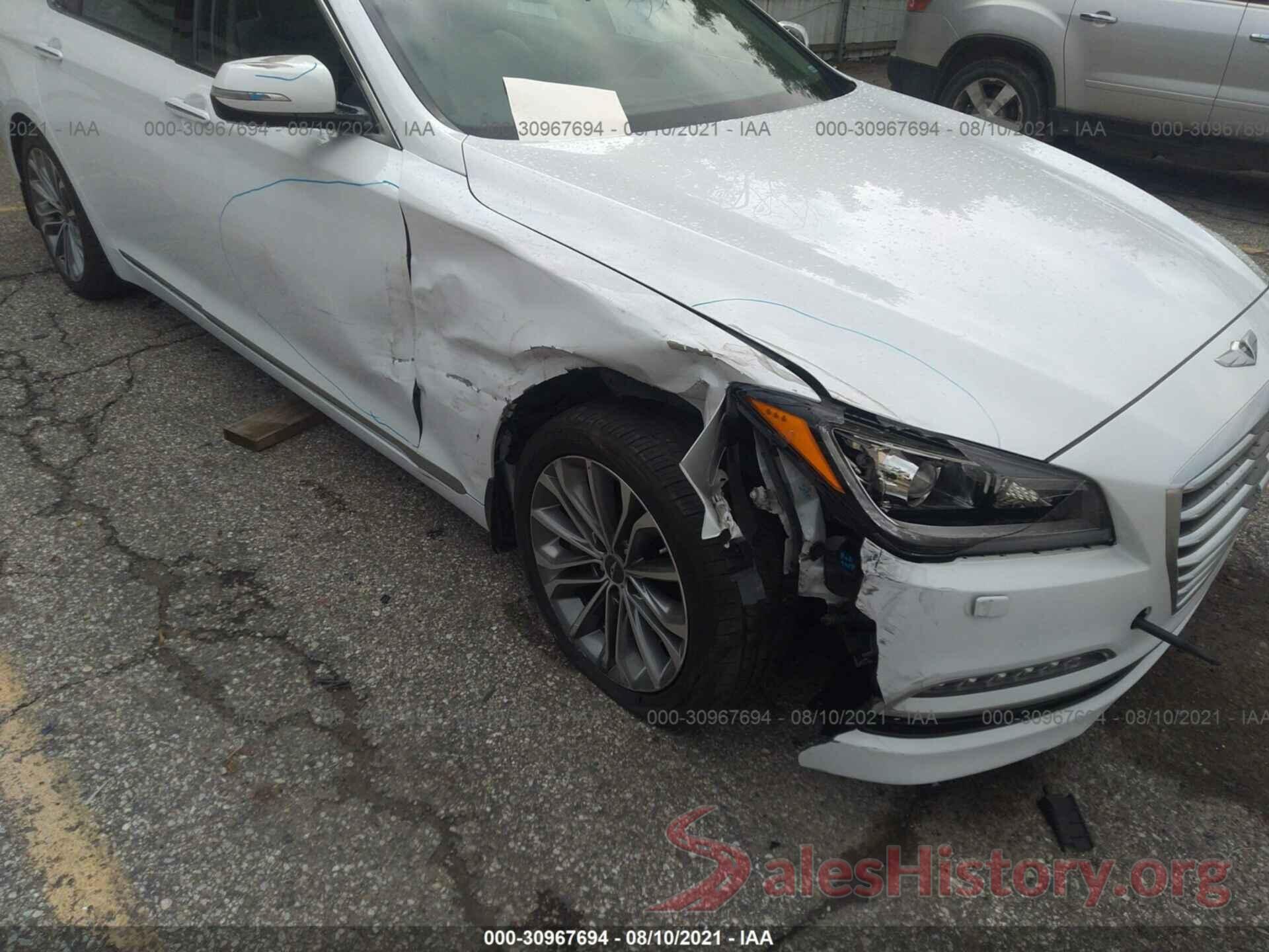 KMHGN4JEXGU143960 2016 HYUNDAI GENESIS