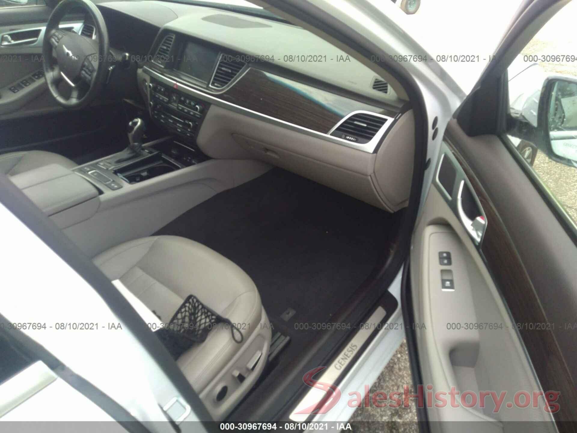 KMHGN4JEXGU143960 2016 HYUNDAI GENESIS