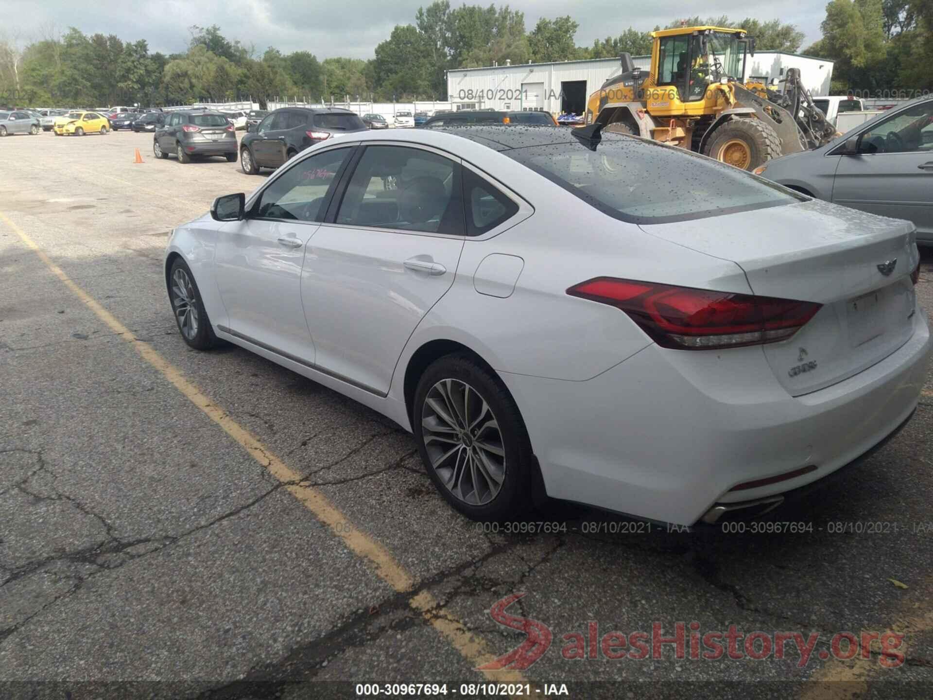 KMHGN4JEXGU143960 2016 HYUNDAI GENESIS