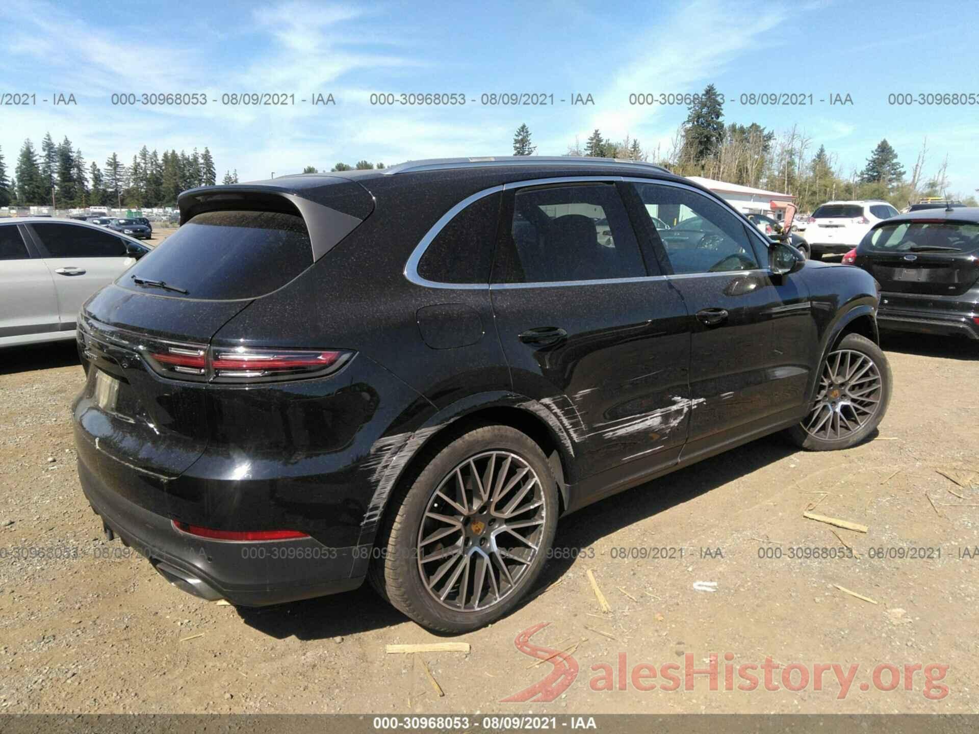 WP1AA2AY8KDA08312 2019 PORSCHE CAYENNE