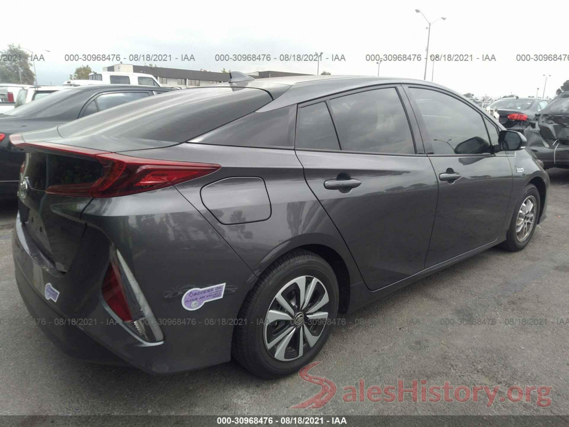 JTDKARFP9J3101438 2018 TOYOTA PRIUS PRIME