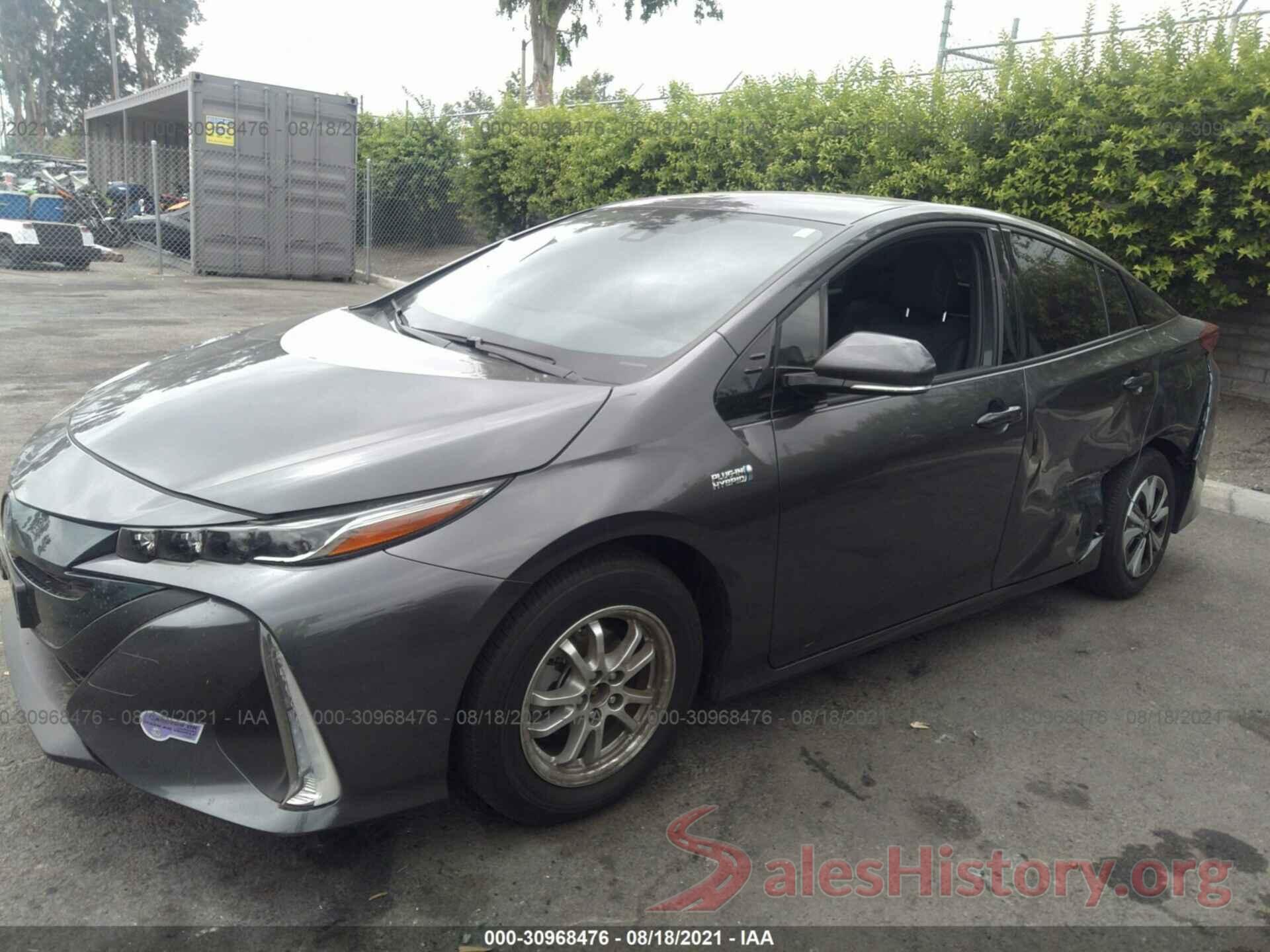 JTDKARFP9J3101438 2018 TOYOTA PRIUS PRIME