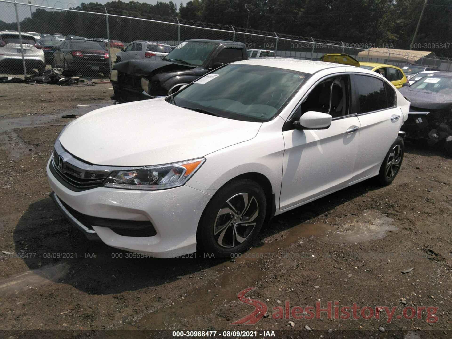 1HGCR2F30GA156643 2016 HONDA ACCORD SEDAN