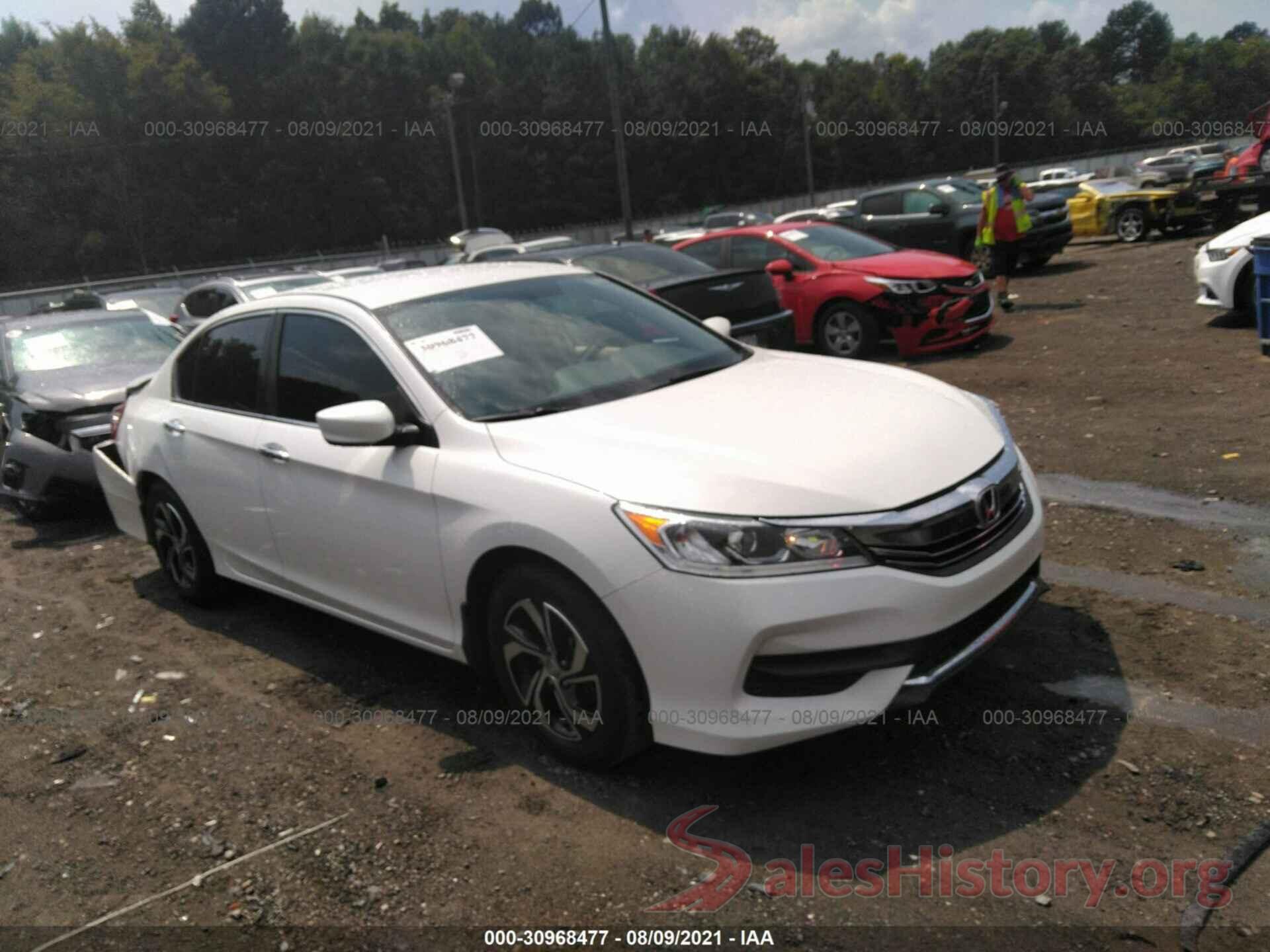 1HGCR2F30GA156643 2016 HONDA ACCORD SEDAN