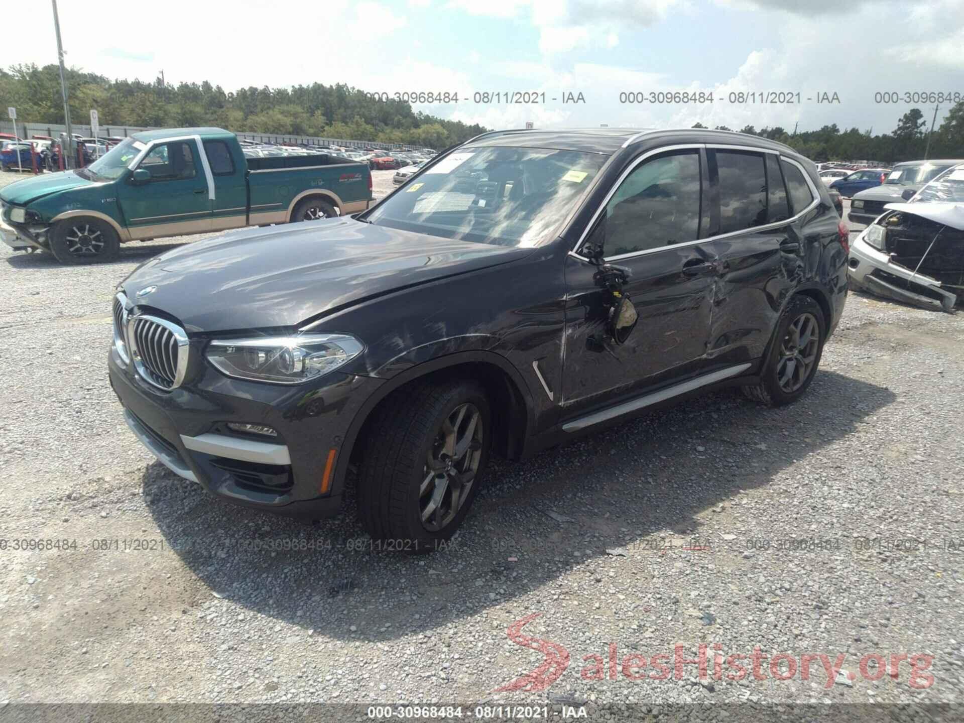 5UXTY5C05M9H22324 2021 BMW X3