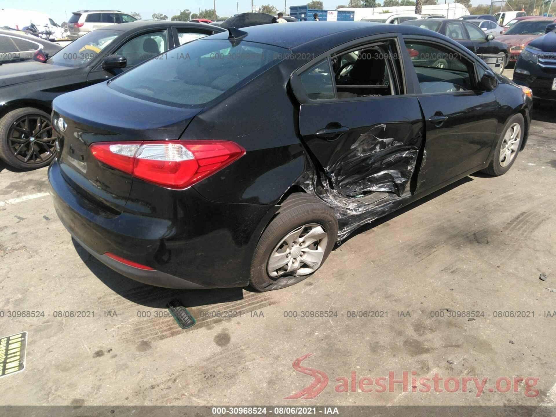 KNAFK4A65G5565286 2016 KIA FORTE