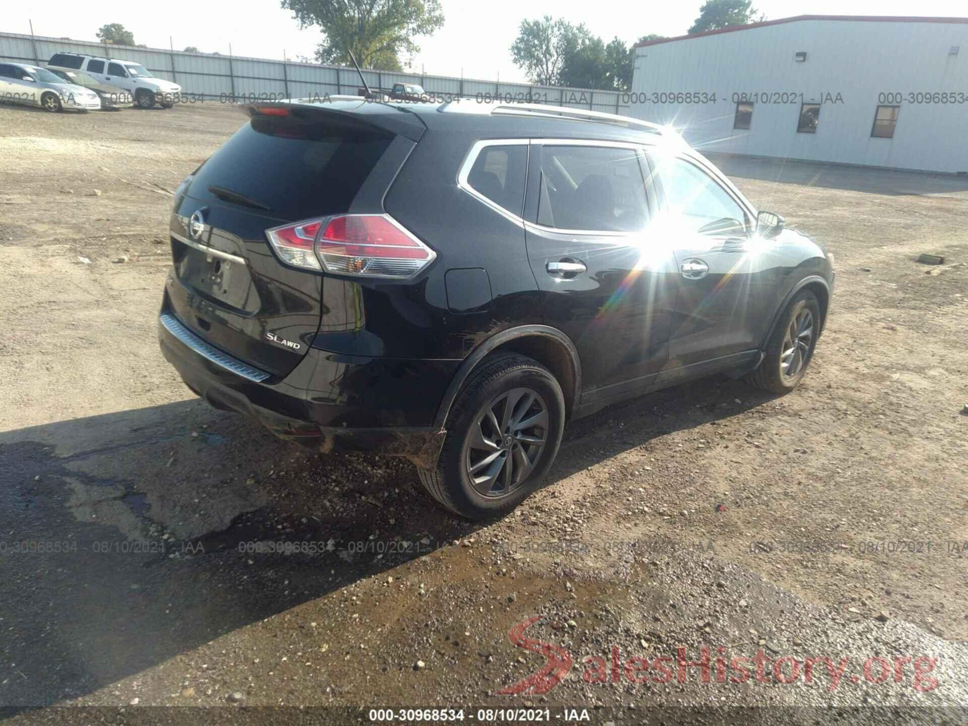 5N1AT2MV5GC751564 2016 NISSAN ROGUE