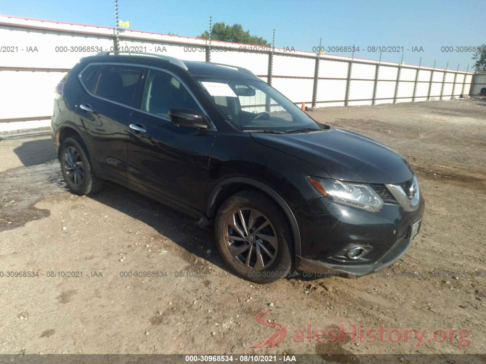 5N1AT2MV5GC751564 2016 NISSAN ROGUE